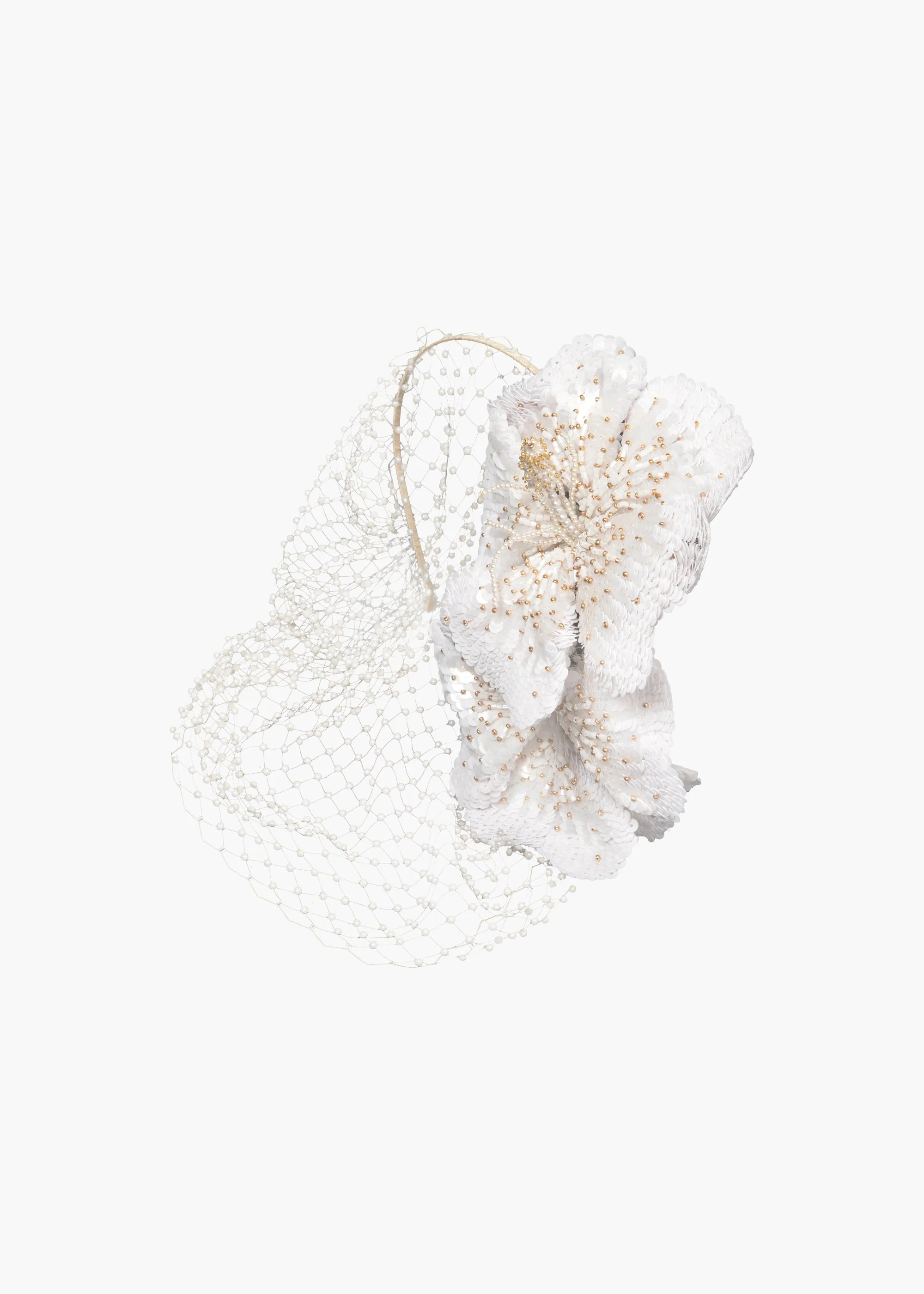 Jennifer Behr - Crystal Orchid Voilette