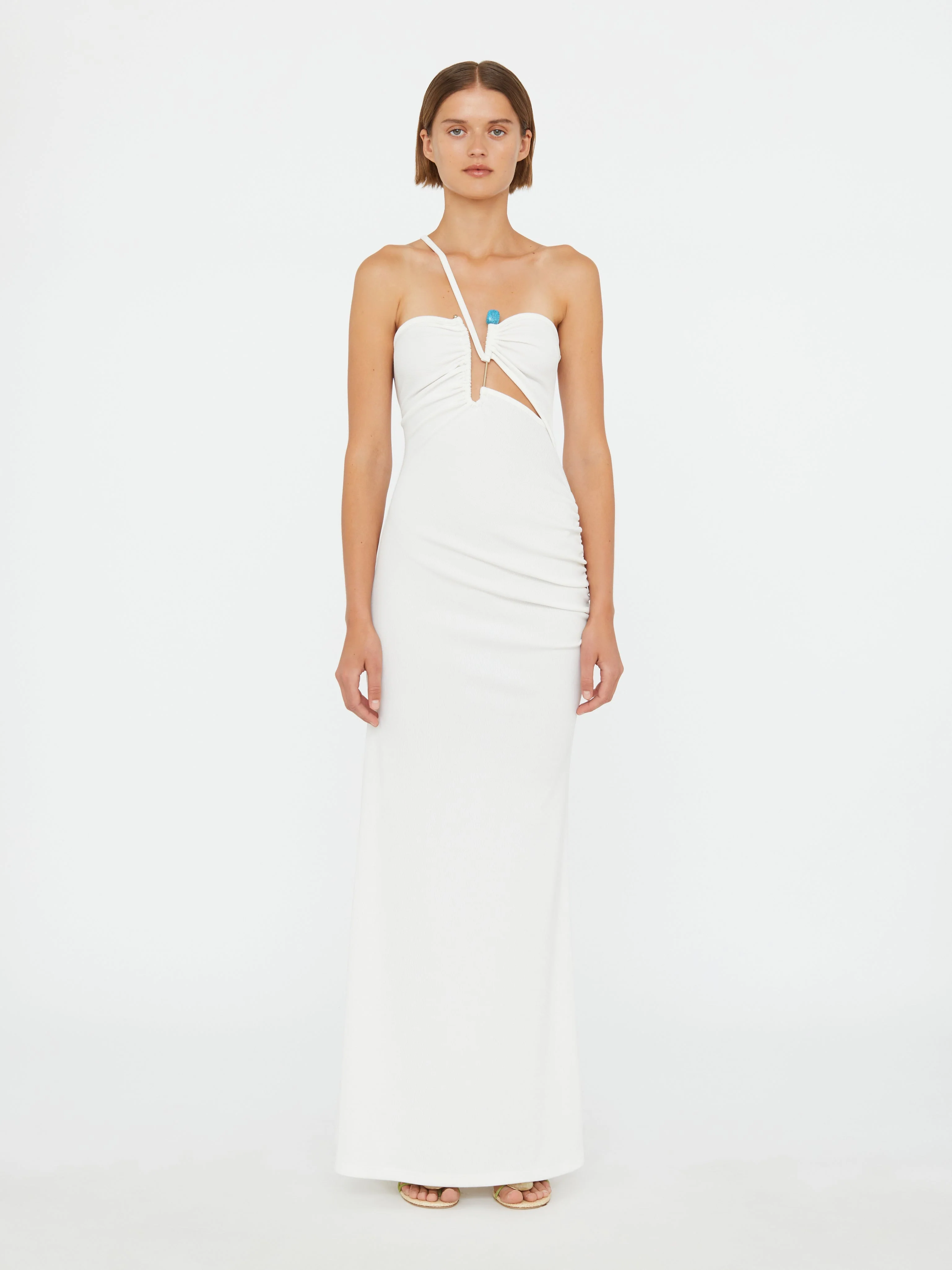Christopher Esber - Crystal Pin Cutaway Cami Dress