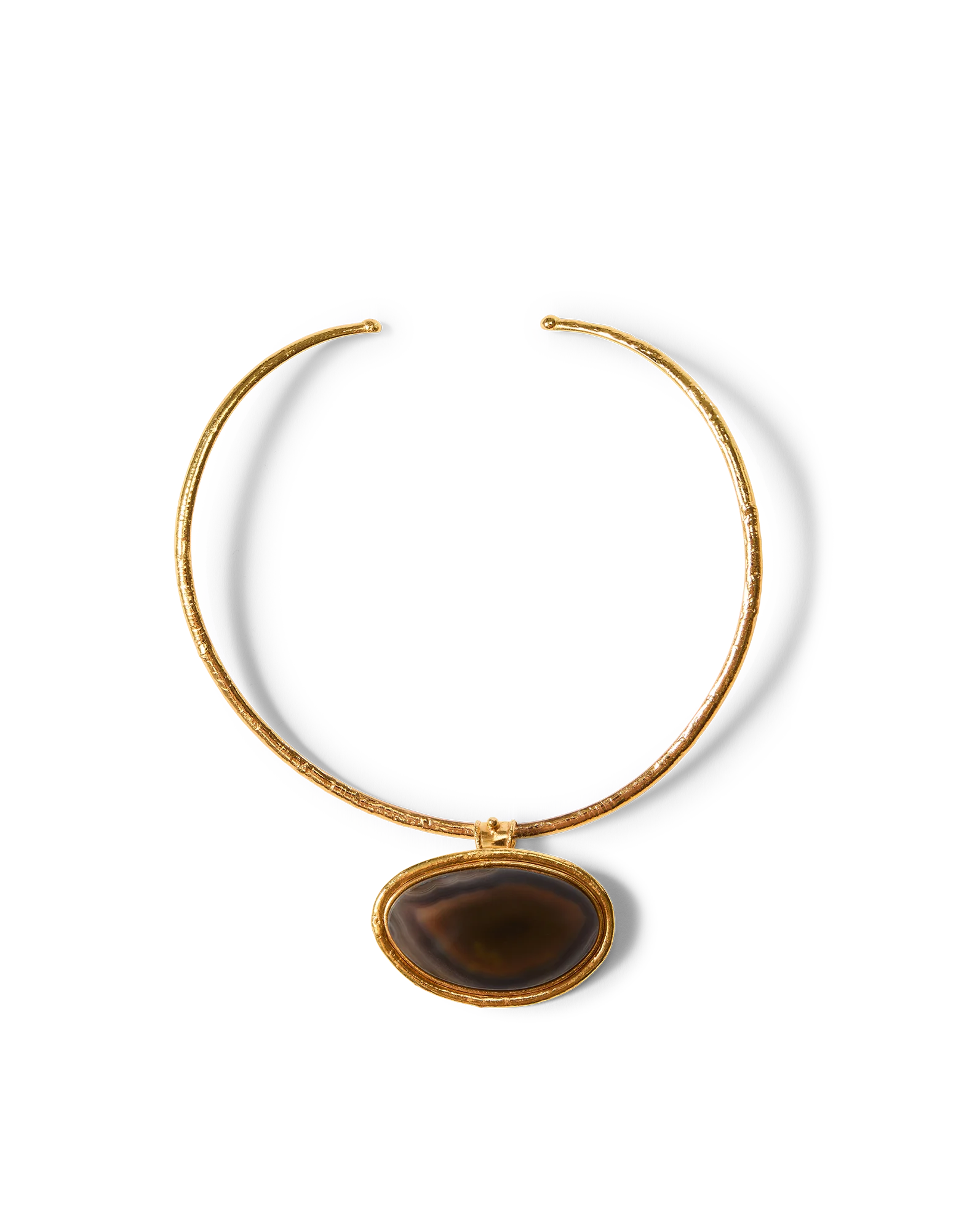 Veronica Beard - Dakota Brown Agate Necklace - Image 4