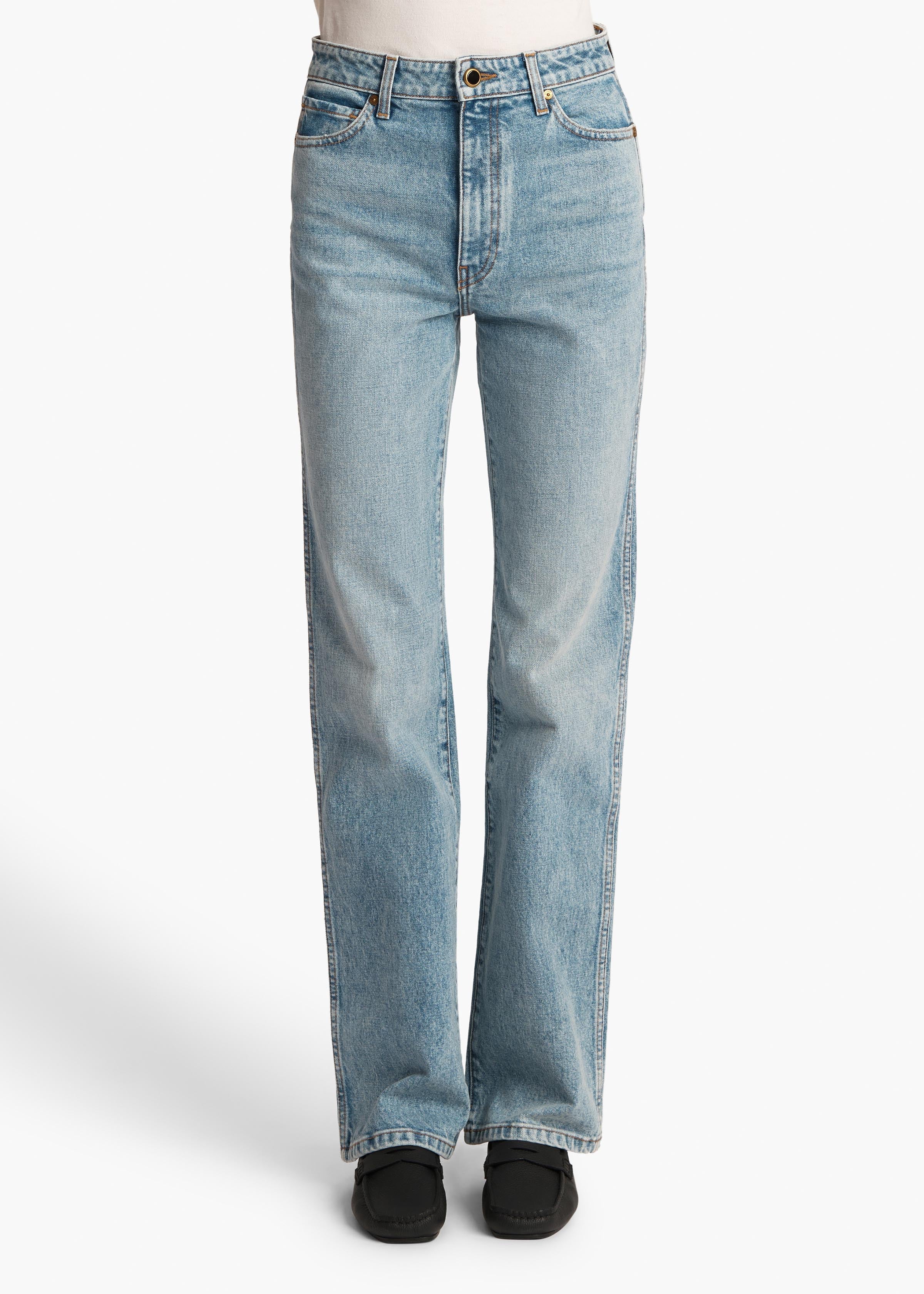 Khaite - Danielle Stretch Jean in Bryce - Image 10