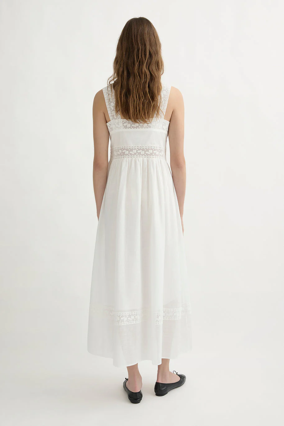 Posse - DAPHNE DRESS - VINTAGE WHITE - Image 9