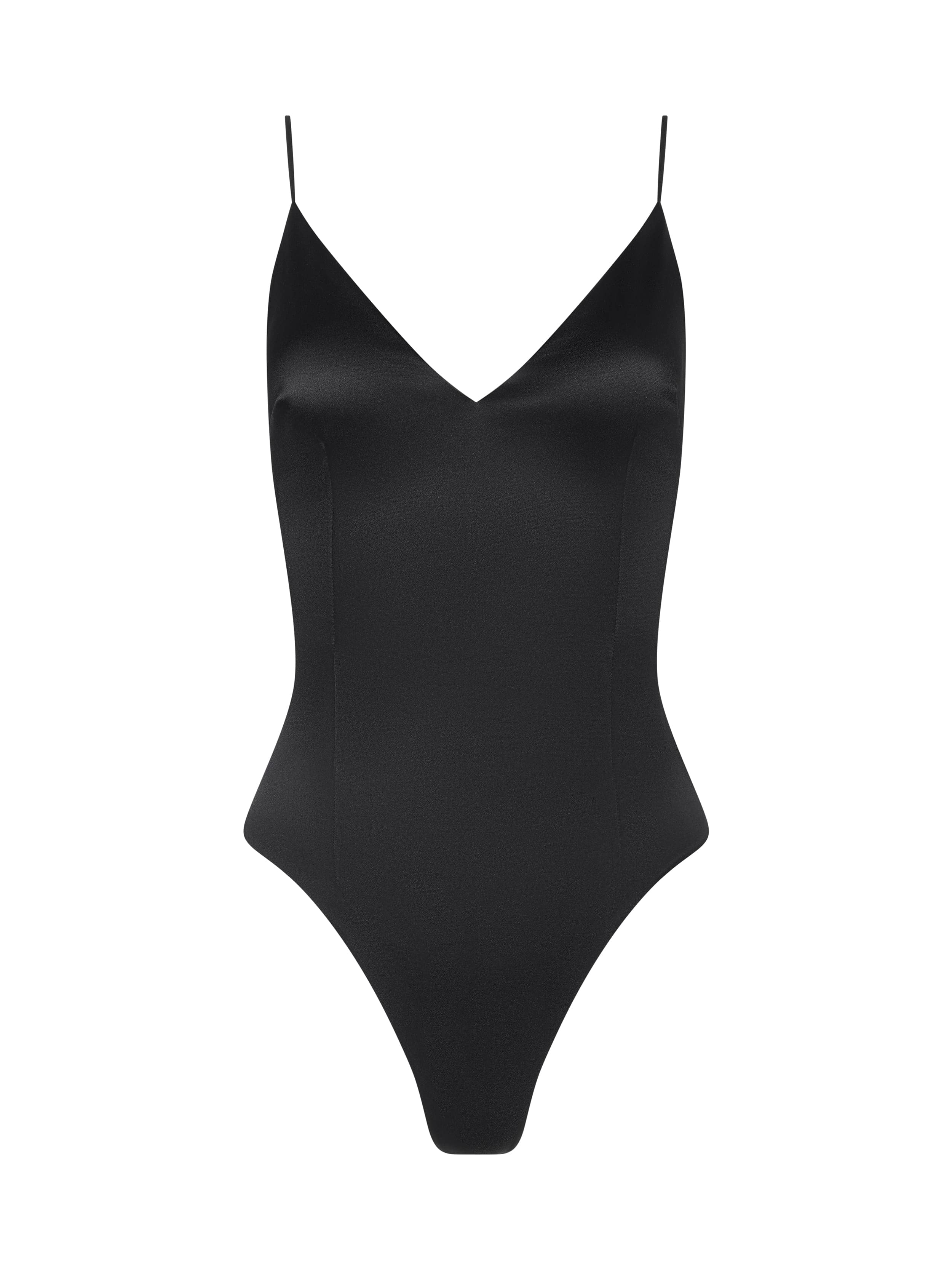 L'AGENCE - Dara Stretch - Satin Bodysuit - Image 12