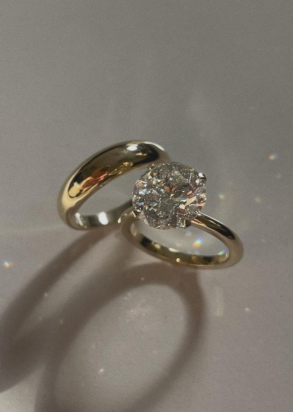 Kinn - Dare To Love Classic Dome Ring Gold - Image 7