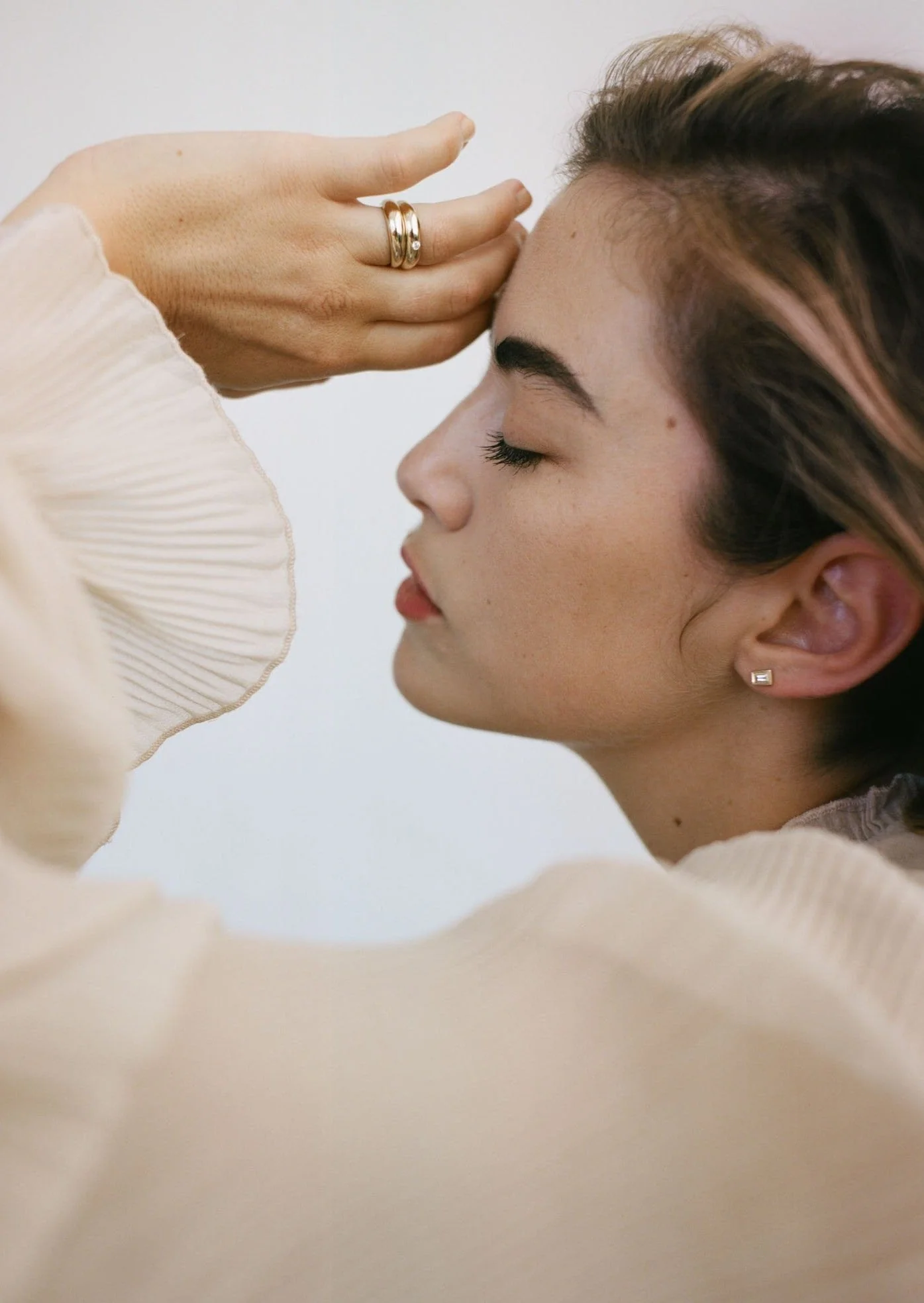 Kinn - Dare To Love Classic Dome Ring Gold - Image 9