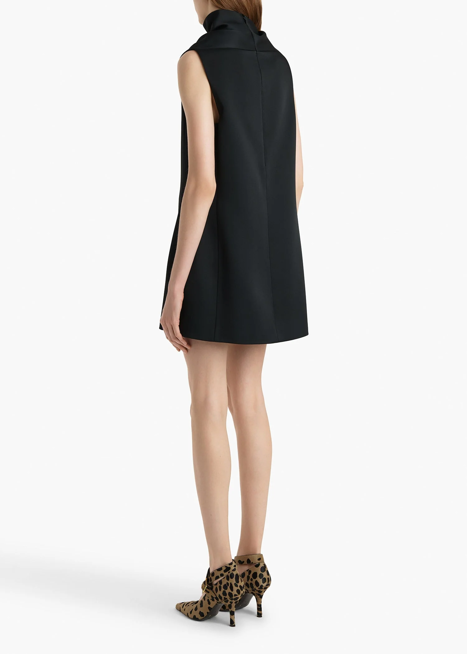 Khaite - Daria Dress in Black Satin - Image 11