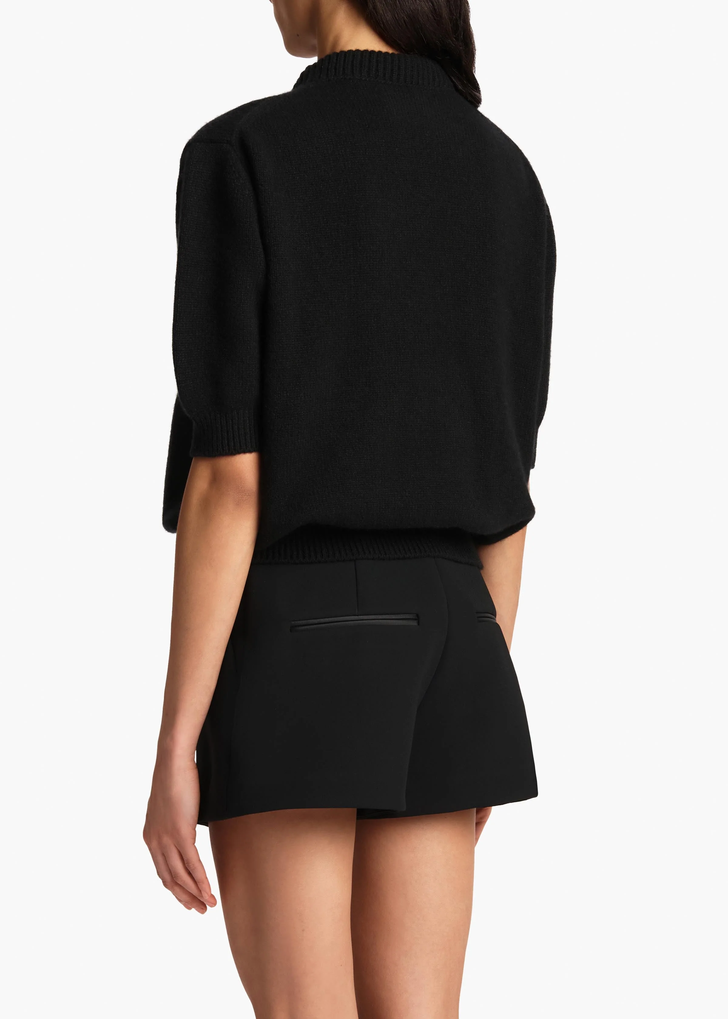 Khaite - Davin Sweater in Black - Image 11
