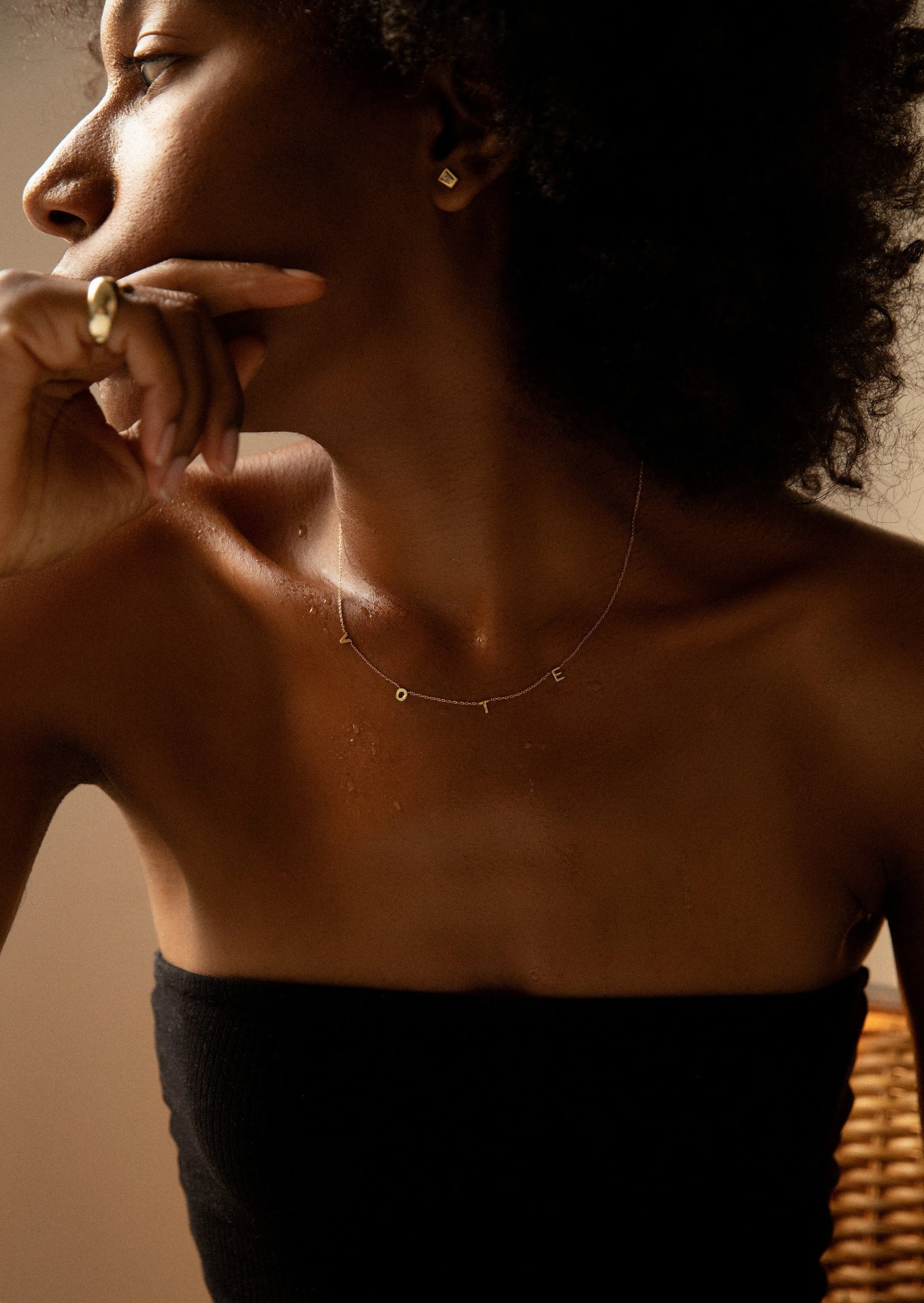 Kinn - Dear Kaia Initial Necklace - Image 2