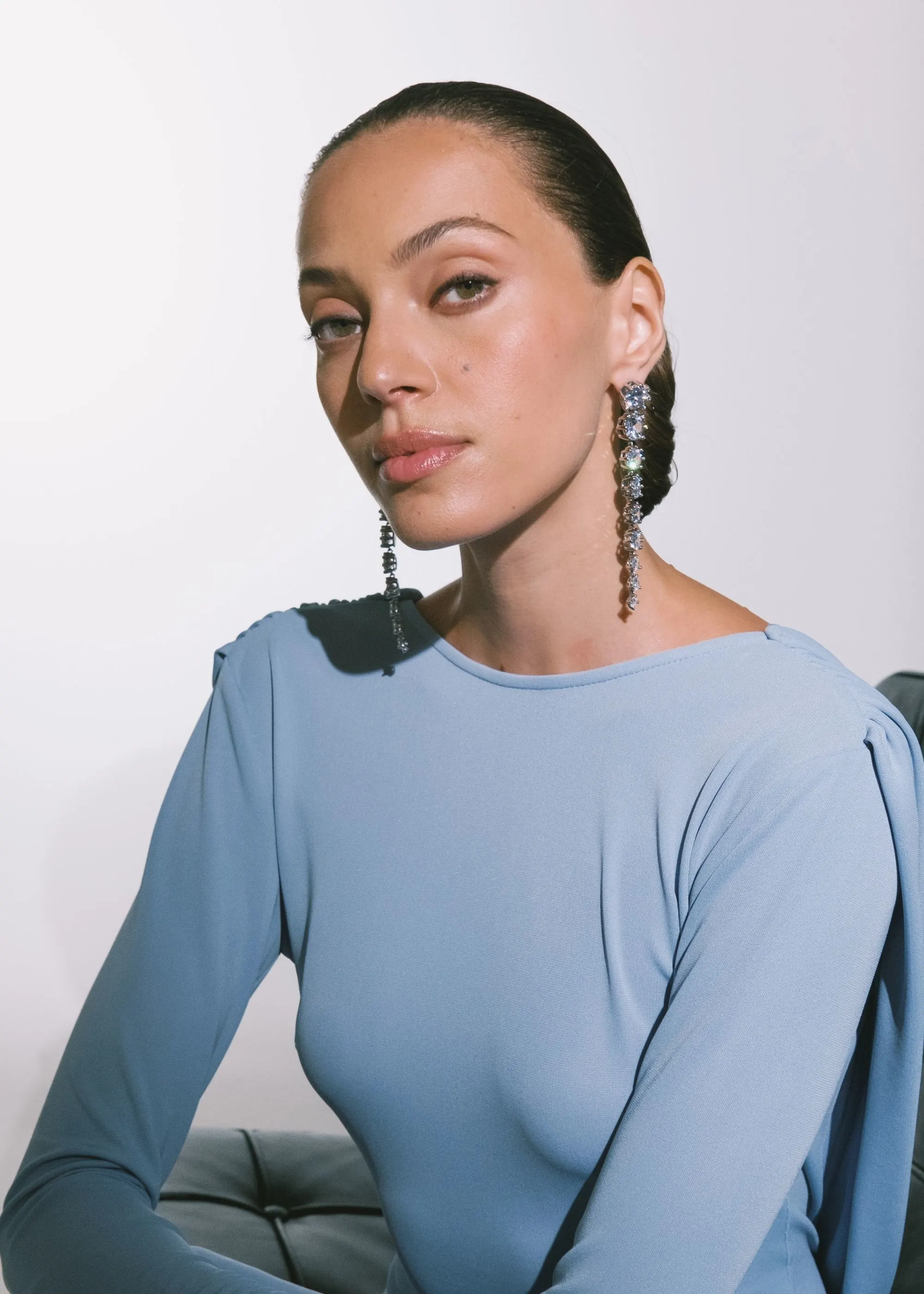 Jennifer Behr - Dégradé Crystal Earrings - Image 3