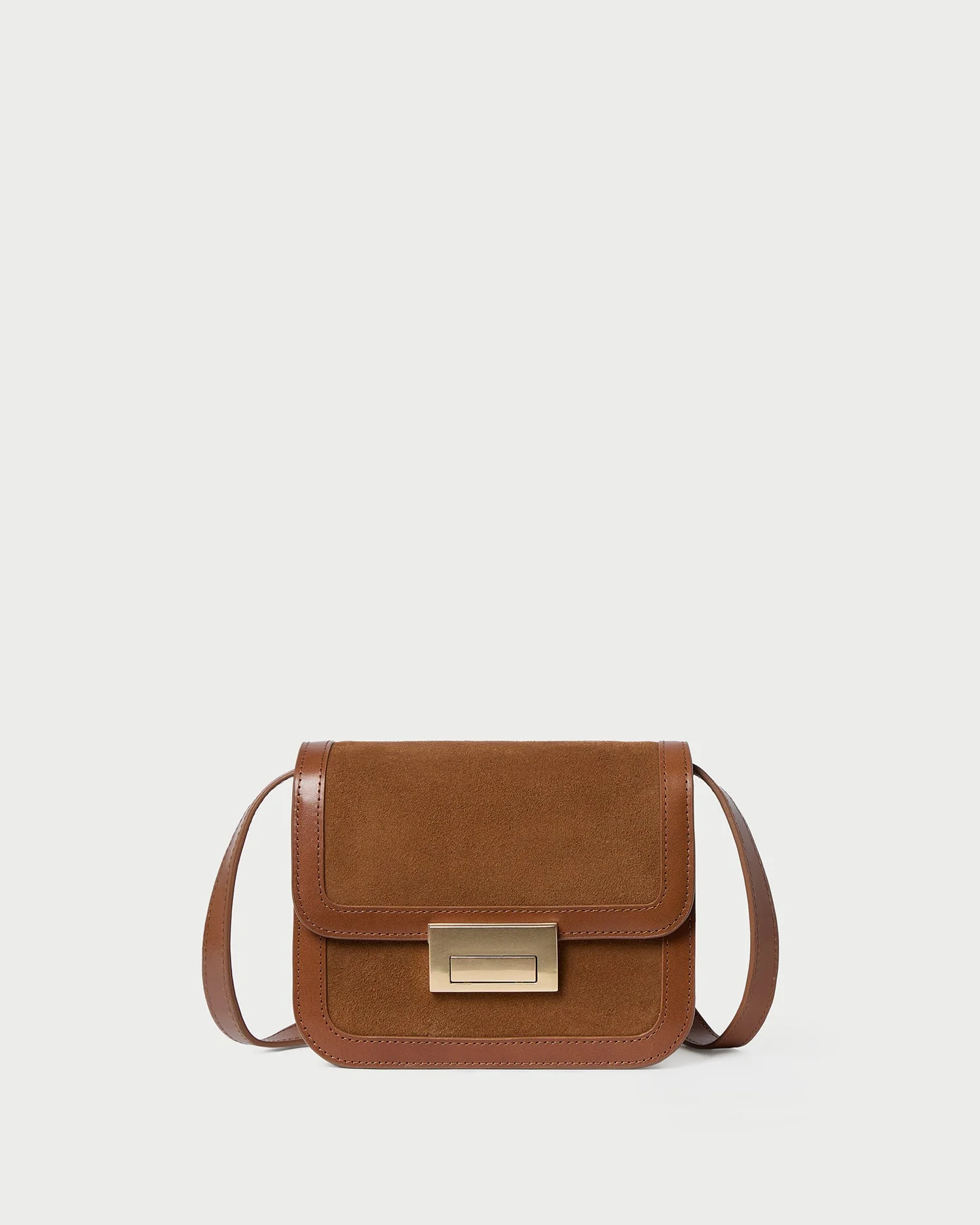 Loeffler Randall - Desi Cacao Suede Crossbody