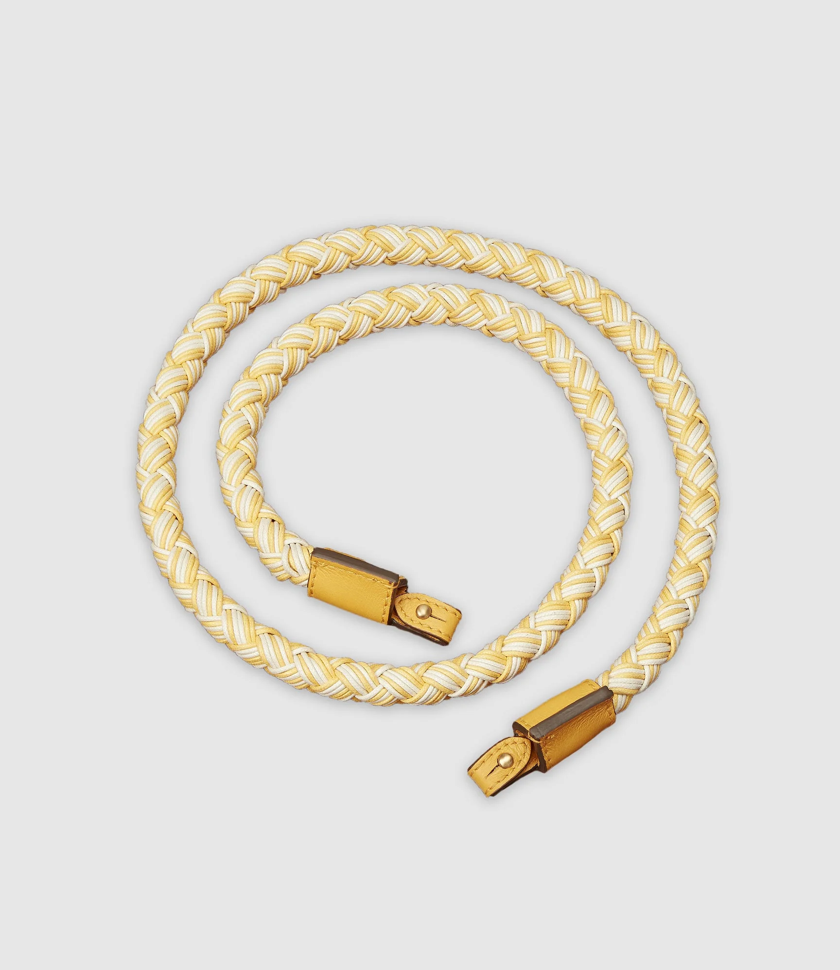 Metier - Corded Strap Pollen and White Sand
