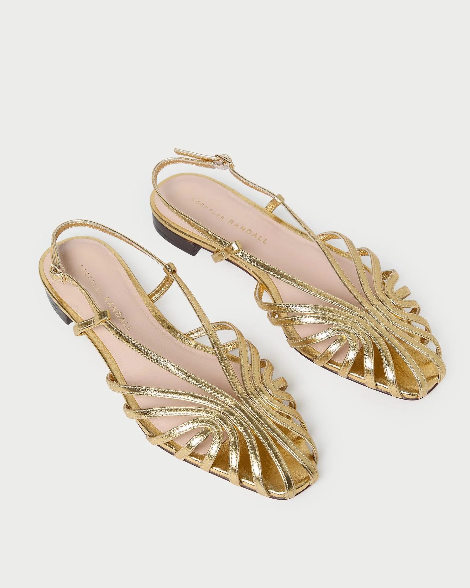 Loeffler Randall - Devon Gold Slingback Sandal - Image 4
