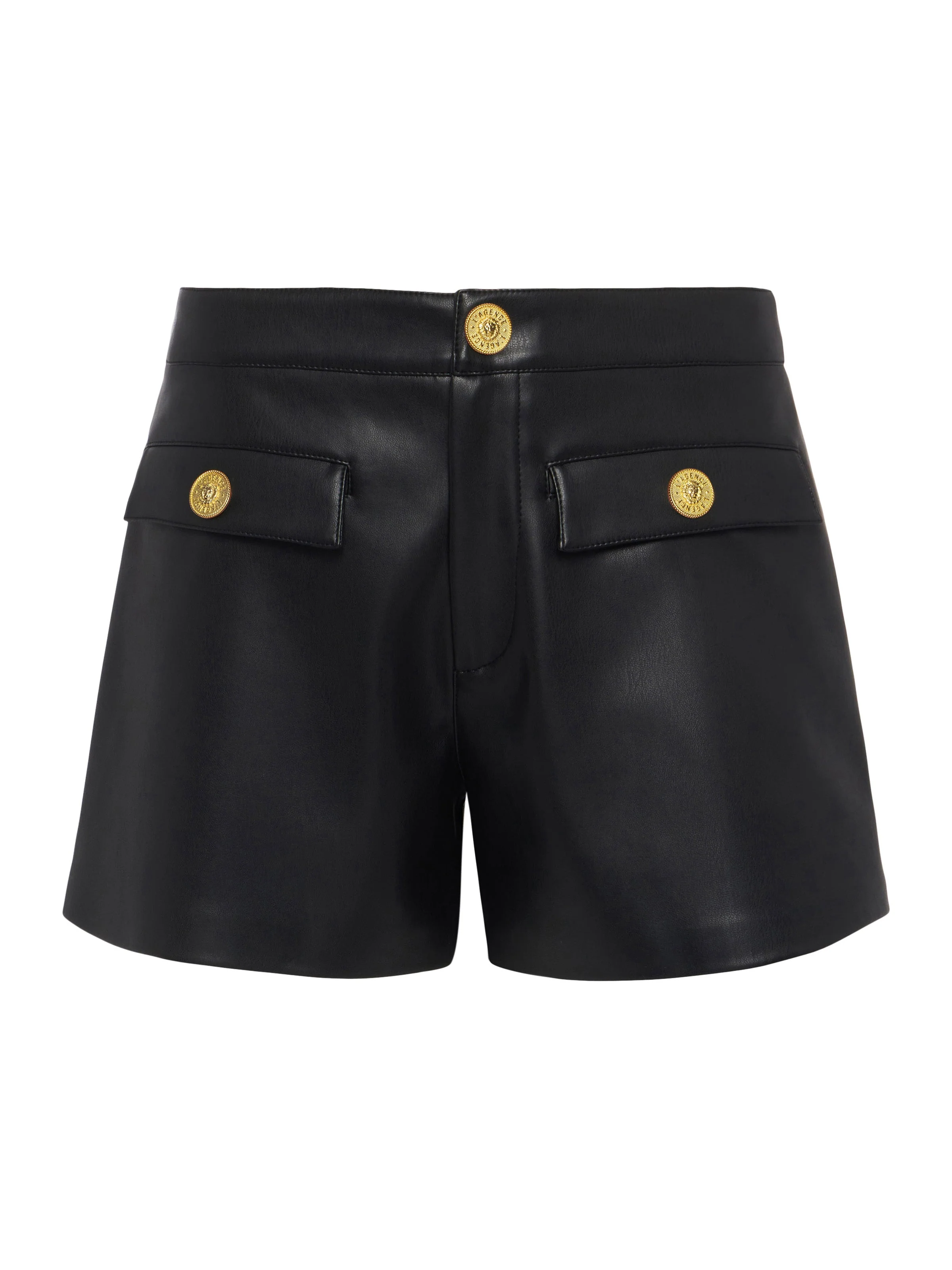 L'AGENCE - Dionne Vegan Leather Short - Image 12
