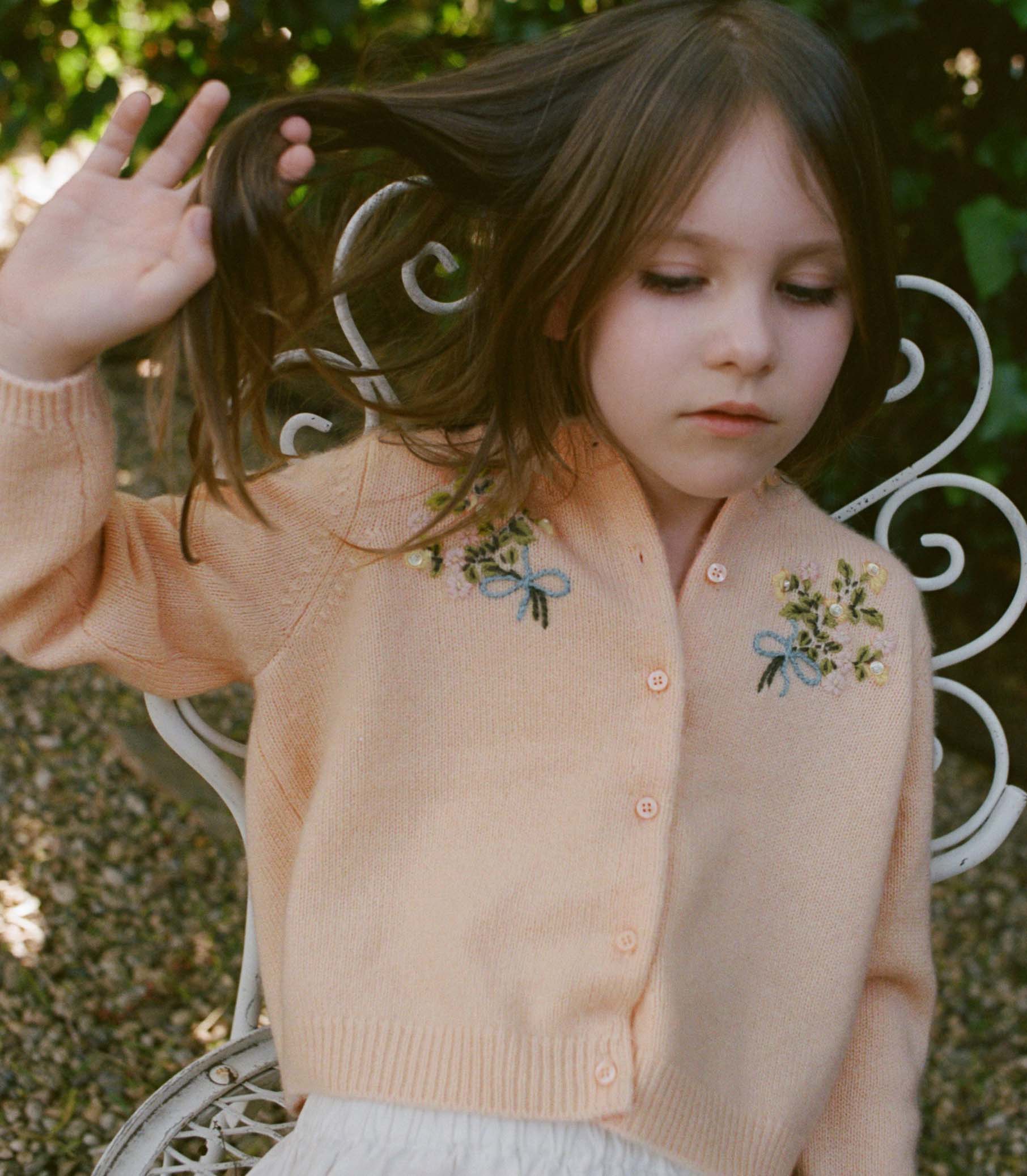 DOEN - PETIT GARDENIA CASHMERE CARDIGAN - Image 2