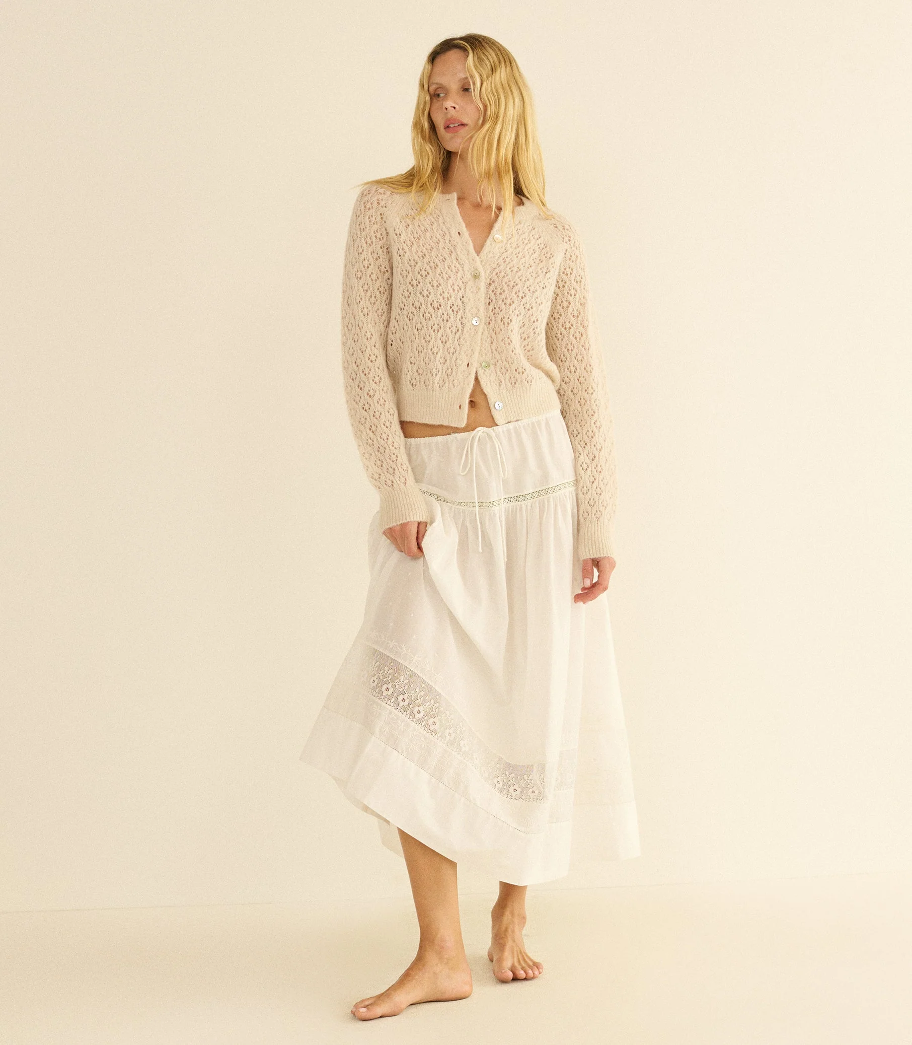 DOEN - PETRA POINTELLE CARDIGAN