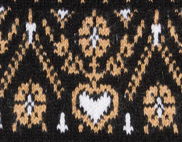 Khaite - Domini Gloves in Black and Camel Multi - Image 3