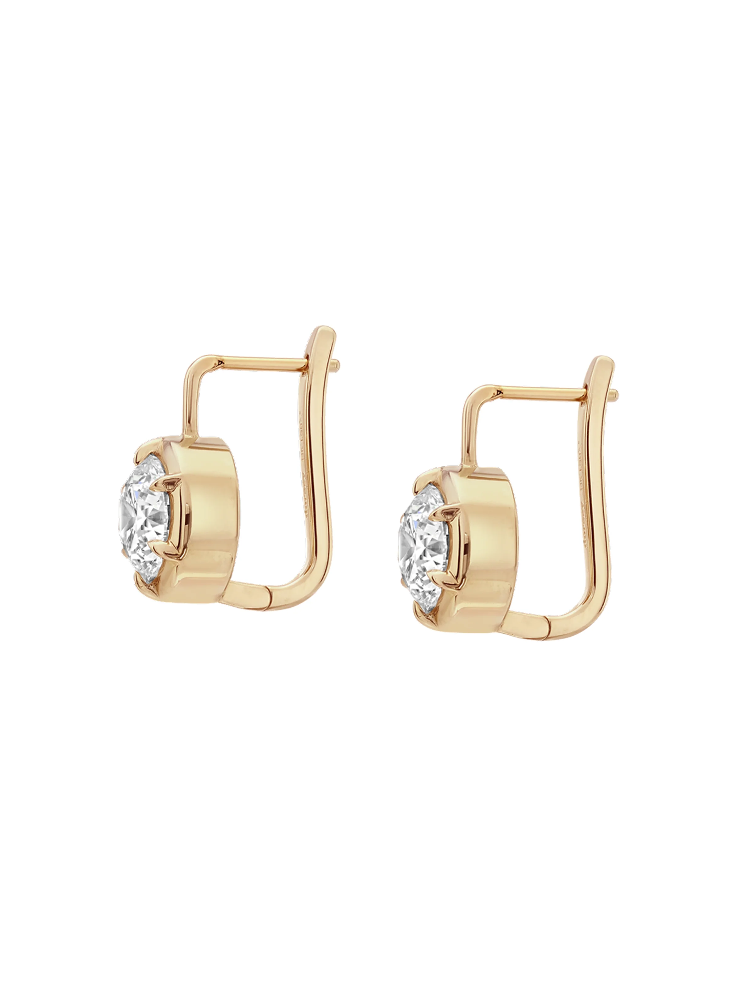 Dorsey - MAXWELL EARRINGS IN LAB - GROWN DIAMOND, 14K YELLOW GOLD - Image 2