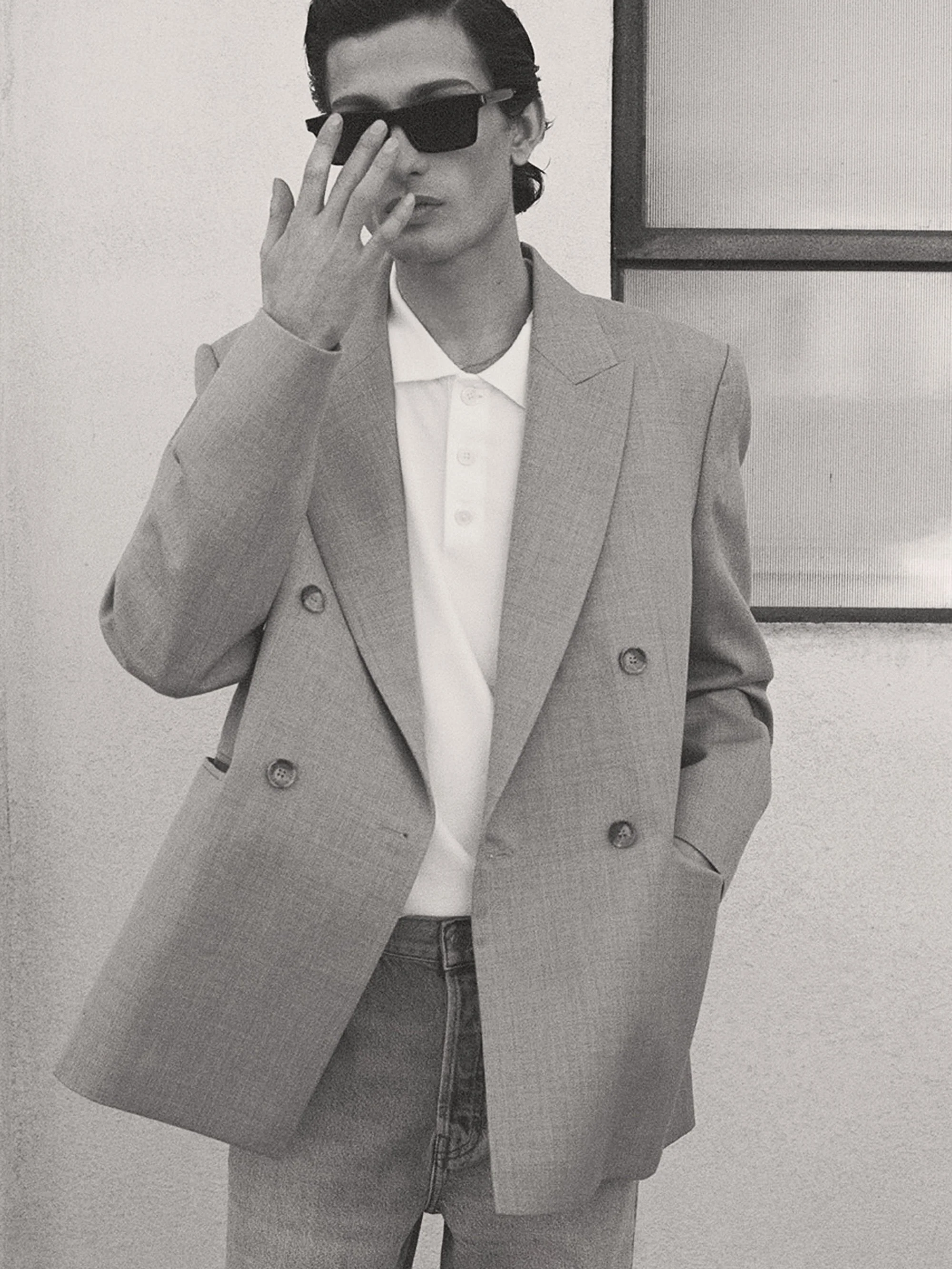 FRAME - Double Breasted Blazer - Image 2