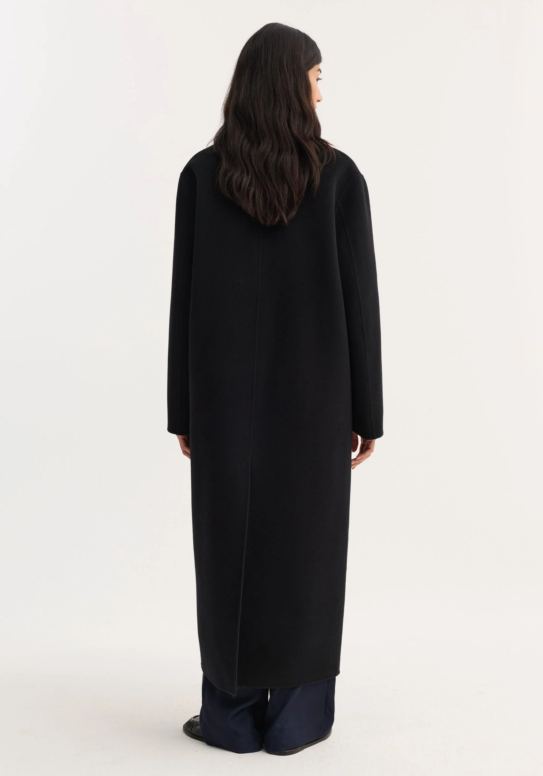ROHE - Double - faced coat | black - Image 5