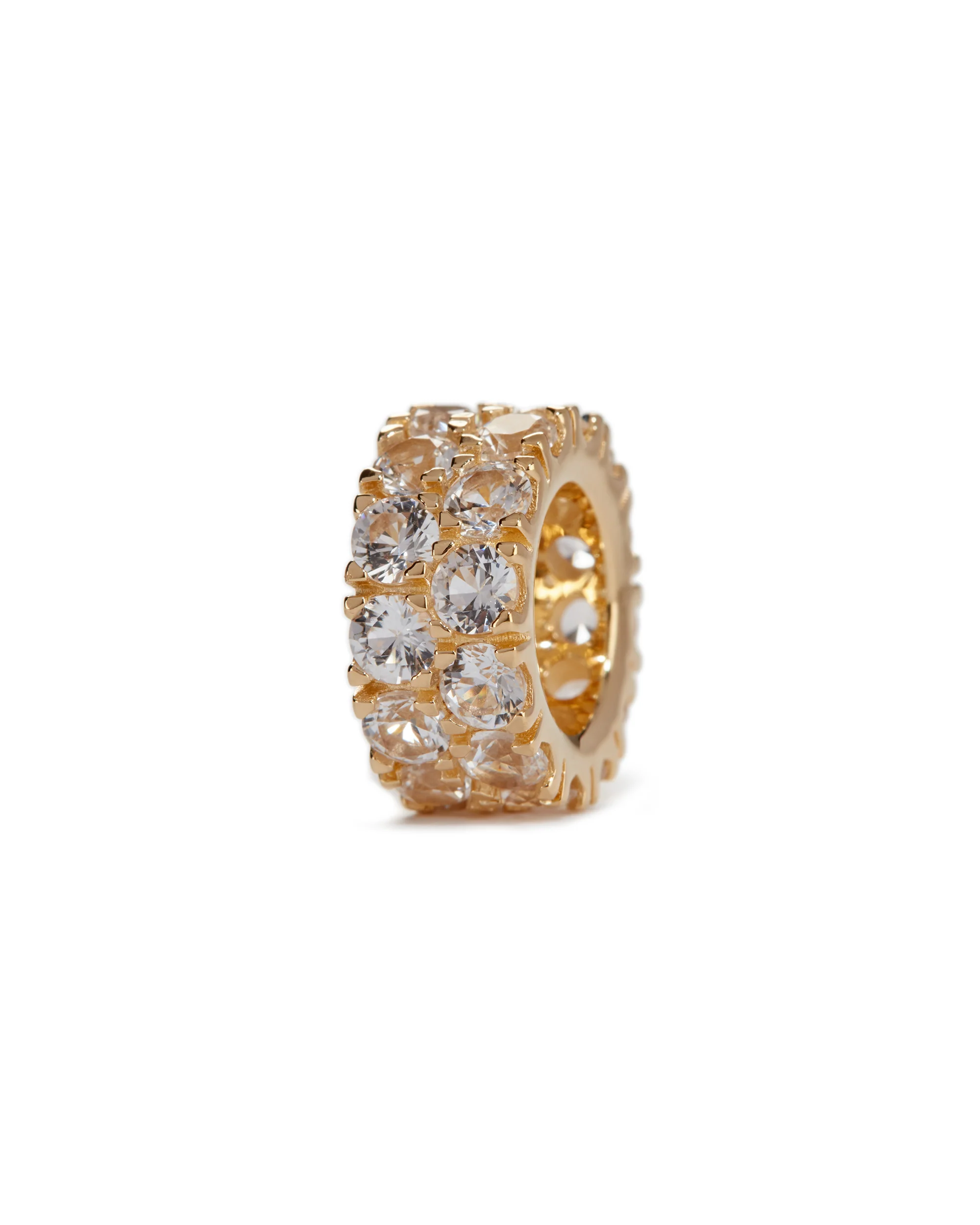 Dorsey - TWO - ROW RIVIÈRE PENDANT IN LAB WHITE SAPPHIRE - Image 2