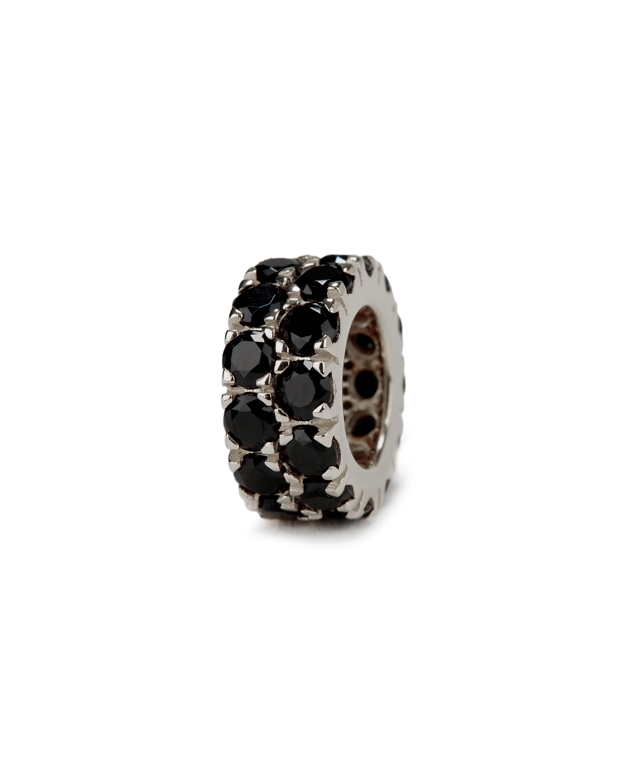Dorsey - TWO - ROW RIVIÈRE PENDANT IN NANO BLACK ONYX - Image 2