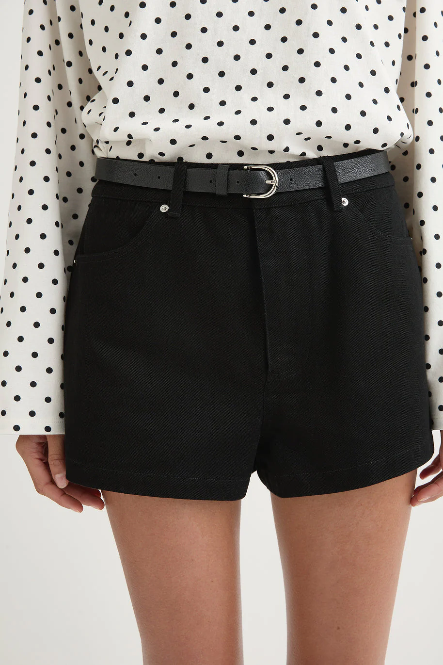 Posse - DREW HOTPANT - BLACK - Image 7