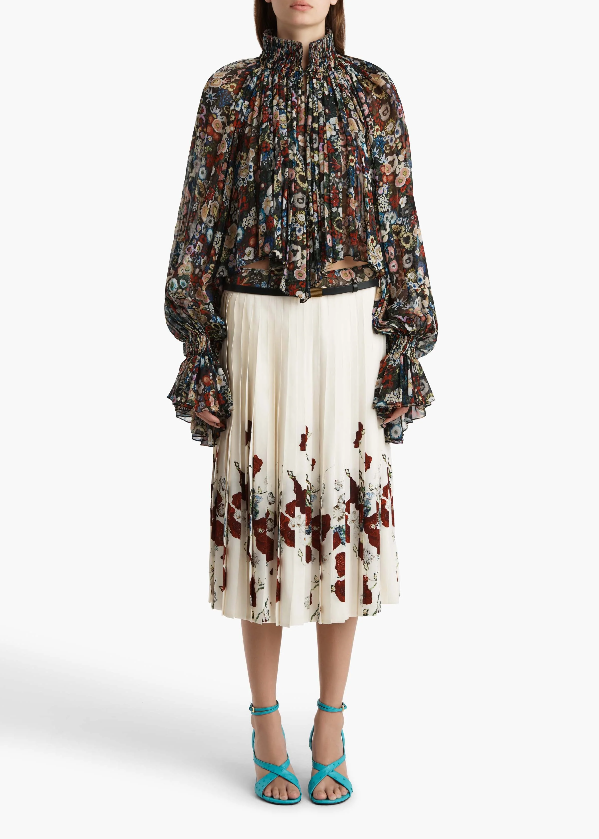 Khaite - Durer Top in Black Multi - Image 16