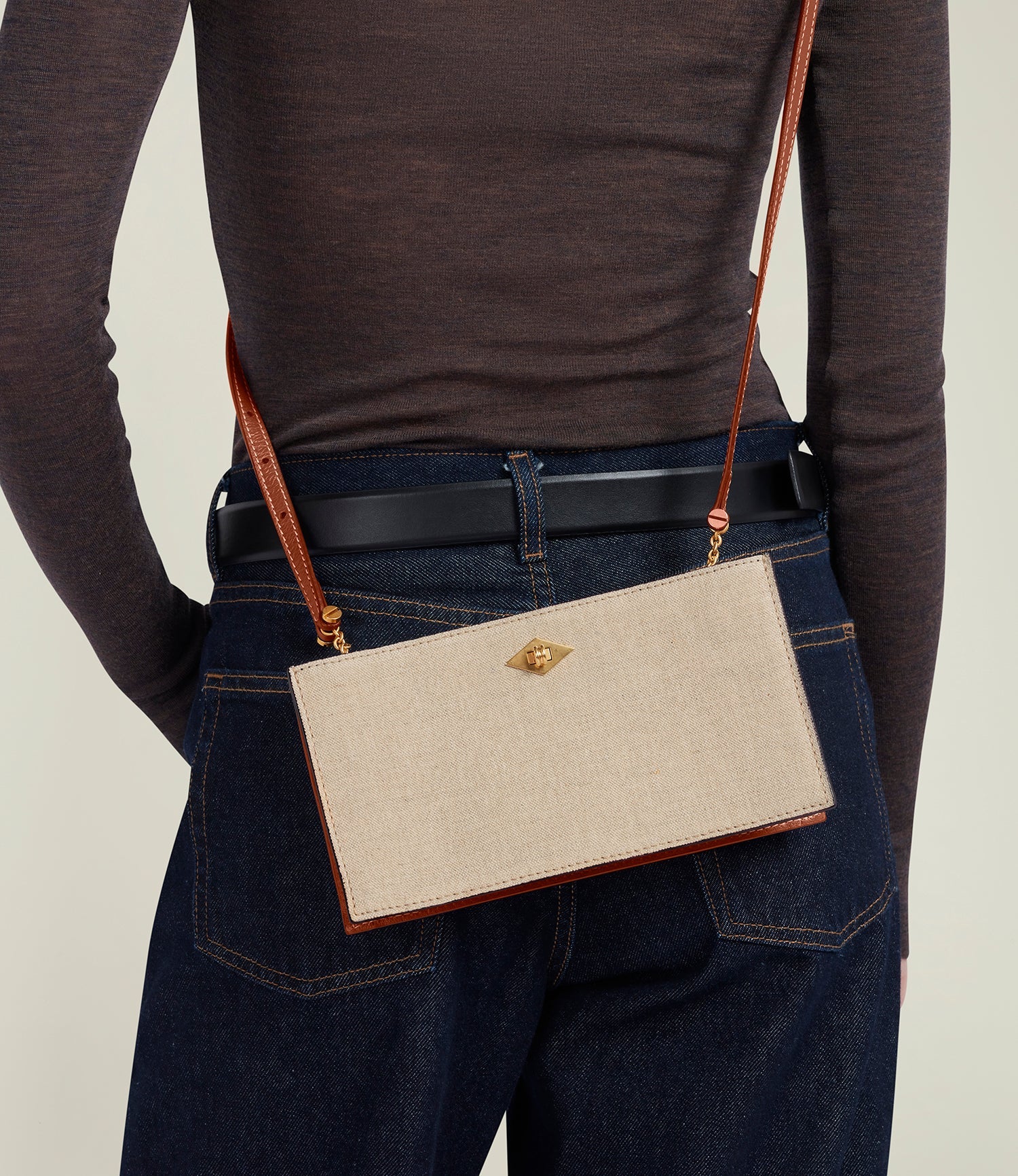 Metier - Ease 20 Natural Linen with Cognac - Image 6