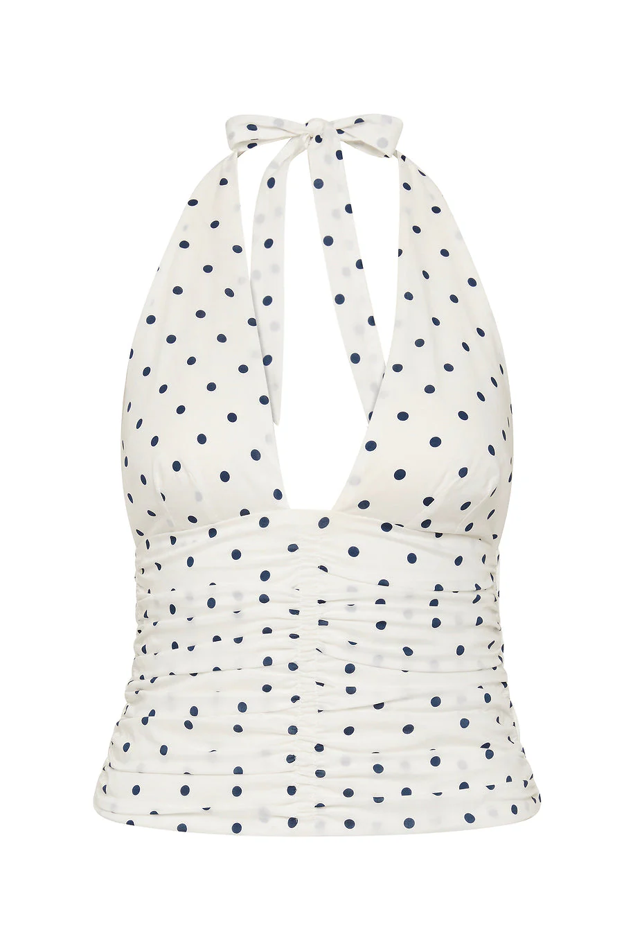 Posse - EDIE TOP - CREAM BLUE POLKA DOT - Image 10