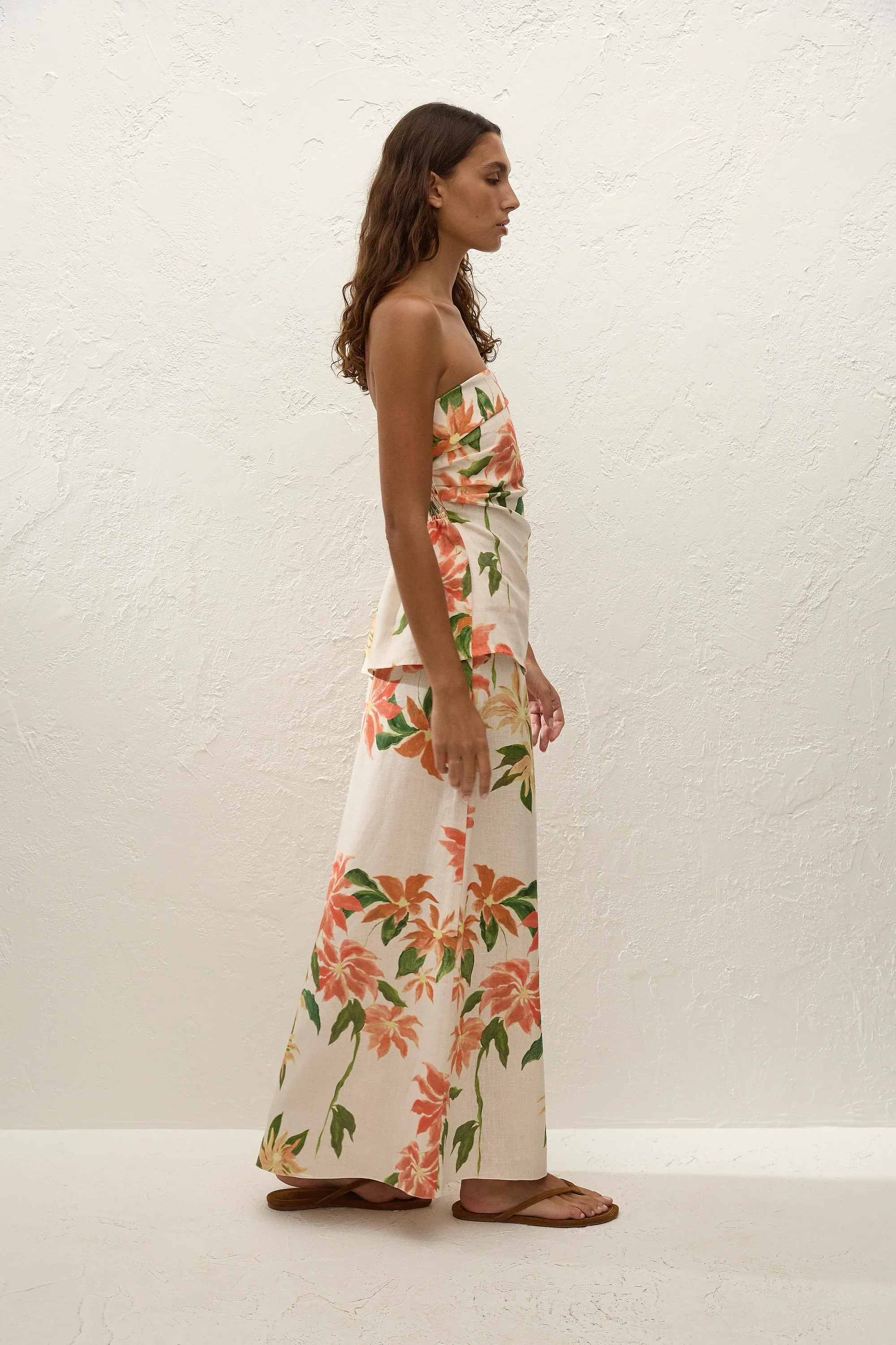 Faithfull - Eleanore Strapless Top Jardines Floral - Image 3