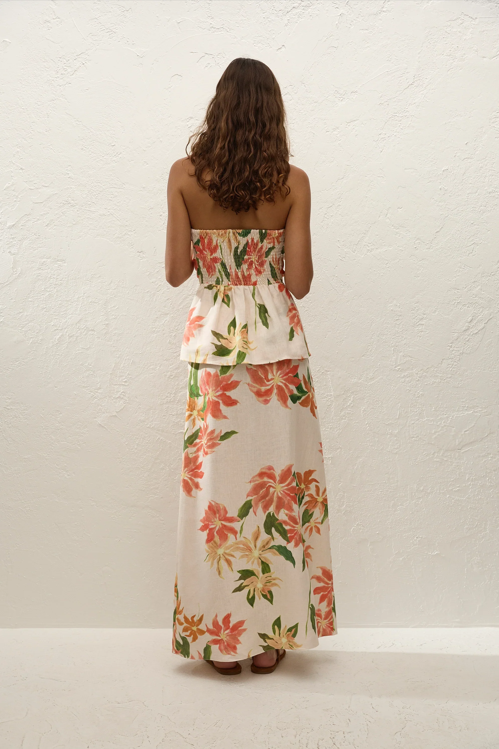 Faithfull - Eleanore Strapless Top Jardines Floral - Image 4