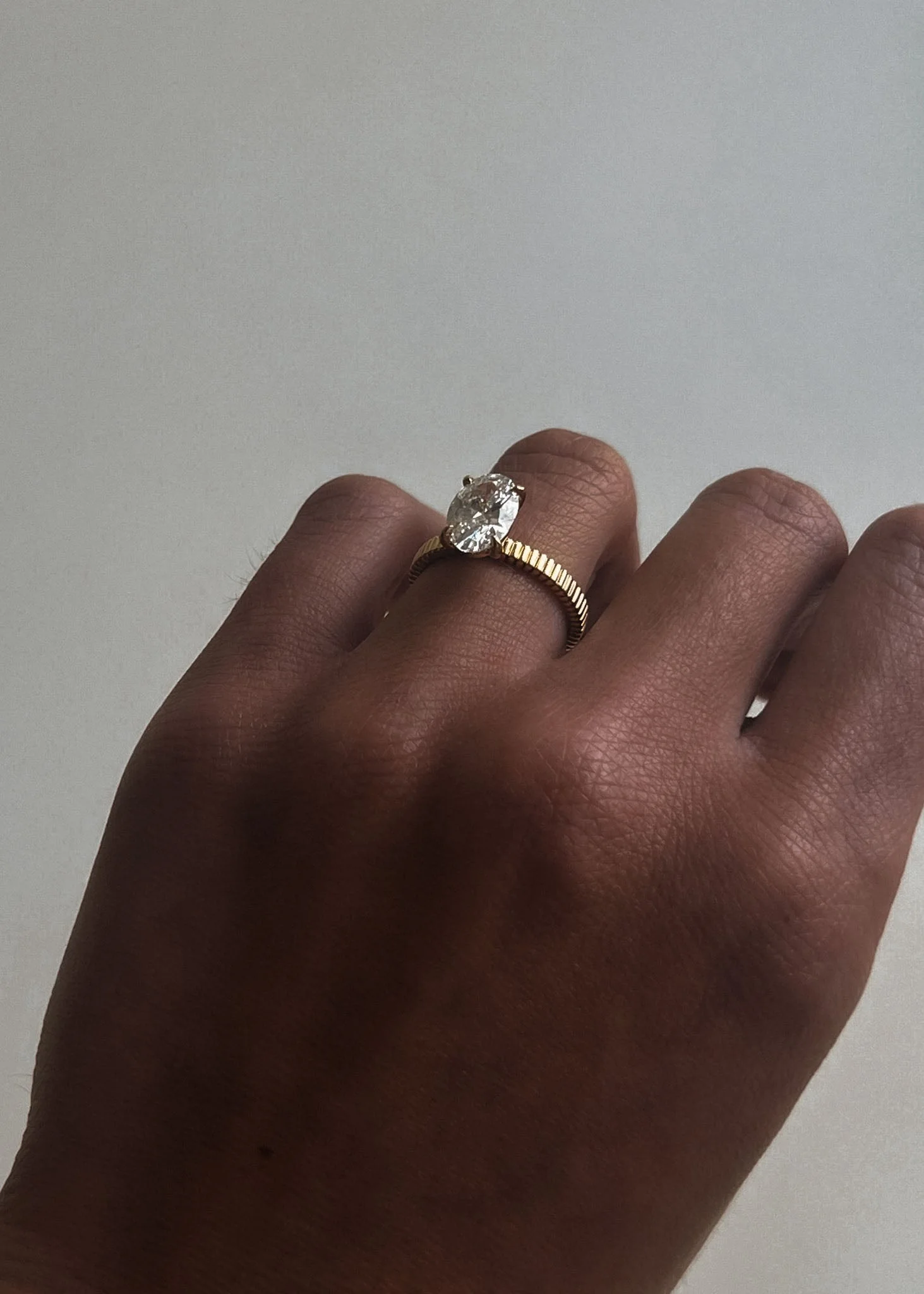 Kinn - Elise Oval Ring Lab Diamond - Image 7
