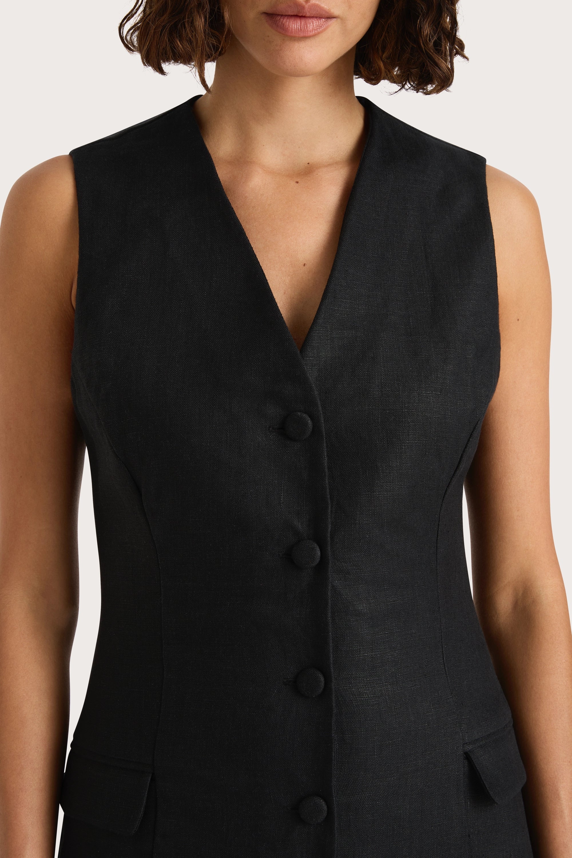Faithfull - Eloise Mini Dress Black - Final Sale - Image 3