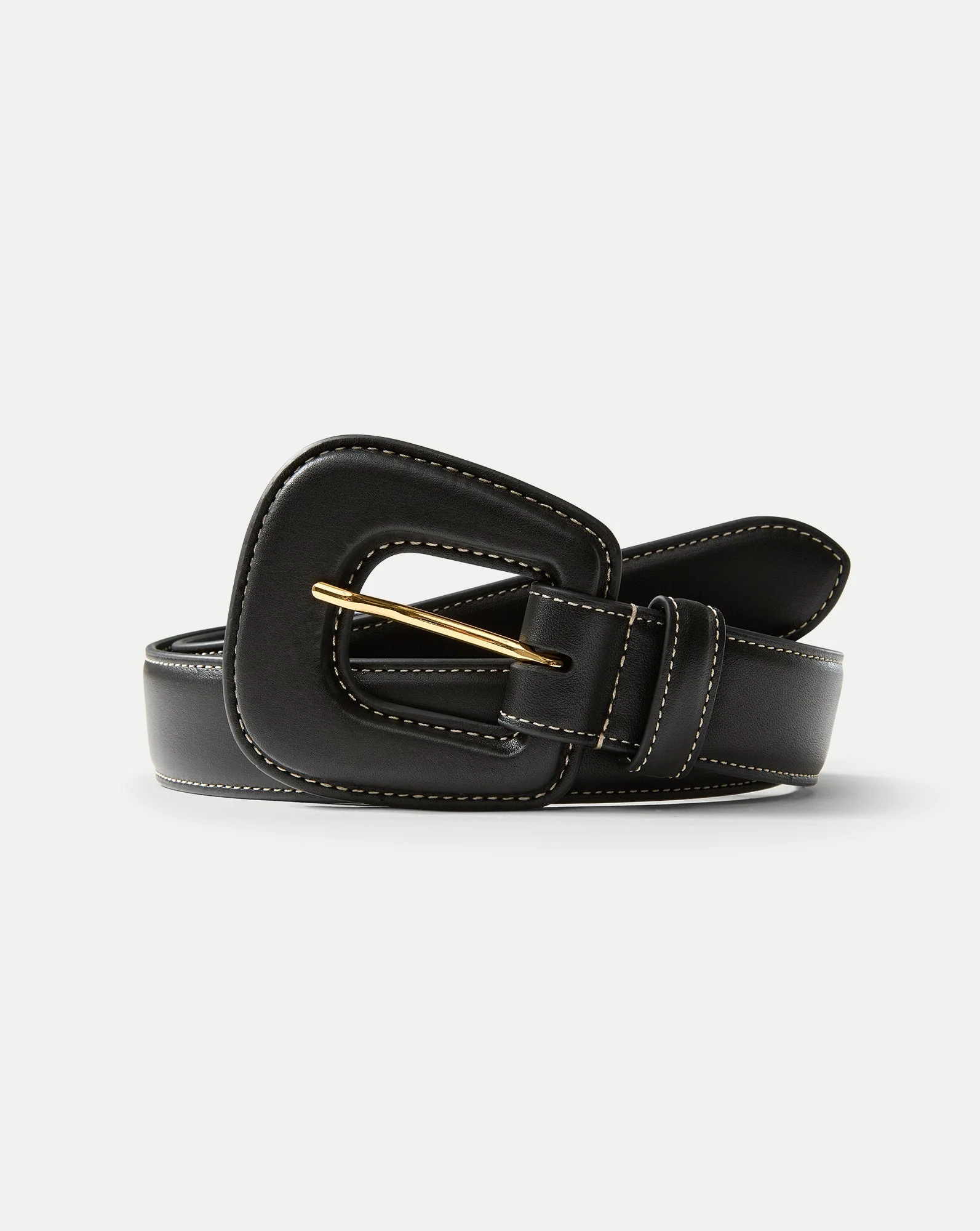 Veronica Beard - Elsy Leather - Buckle Belt - Image 3