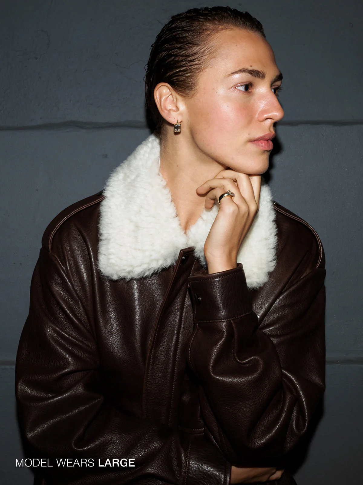 Dorsey - ODETTE EARRINGS IN LAB WHITE SAPPHIRE - Image 6