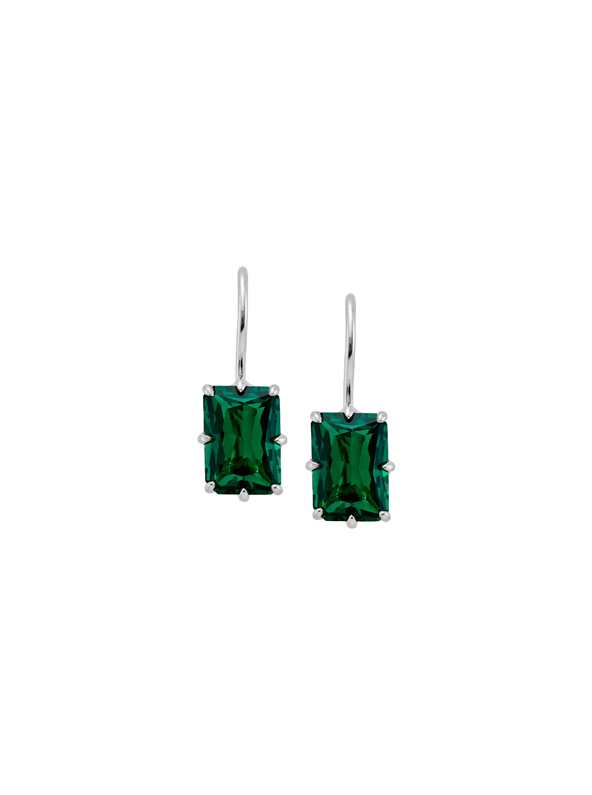 Dorsey - EMILE EARRINGS IN NANO EMERALD