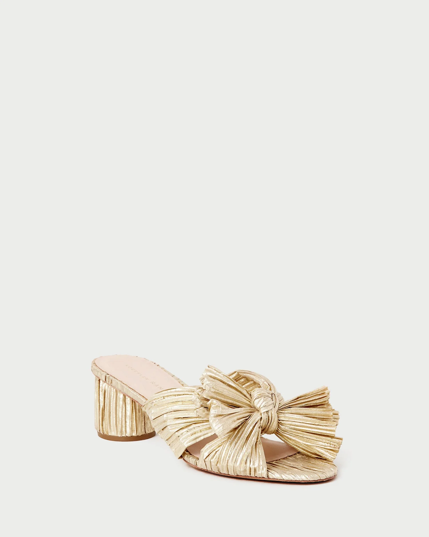 Loeffler Randall - Emilia Pleated Bow Heel - Image 3