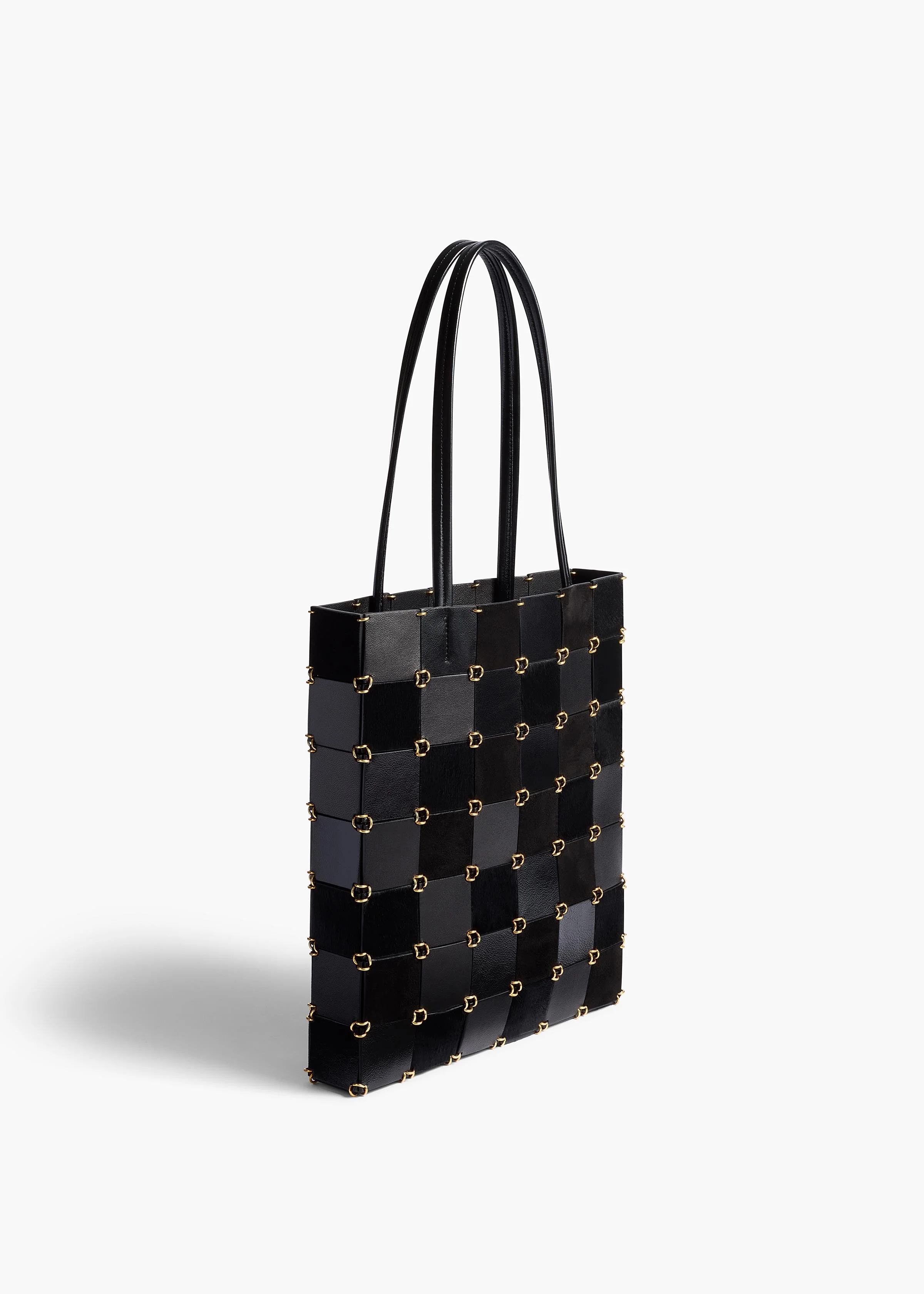 Khaite - Small Emma Tote in Black Haircalf Multi Leather - Image 2
