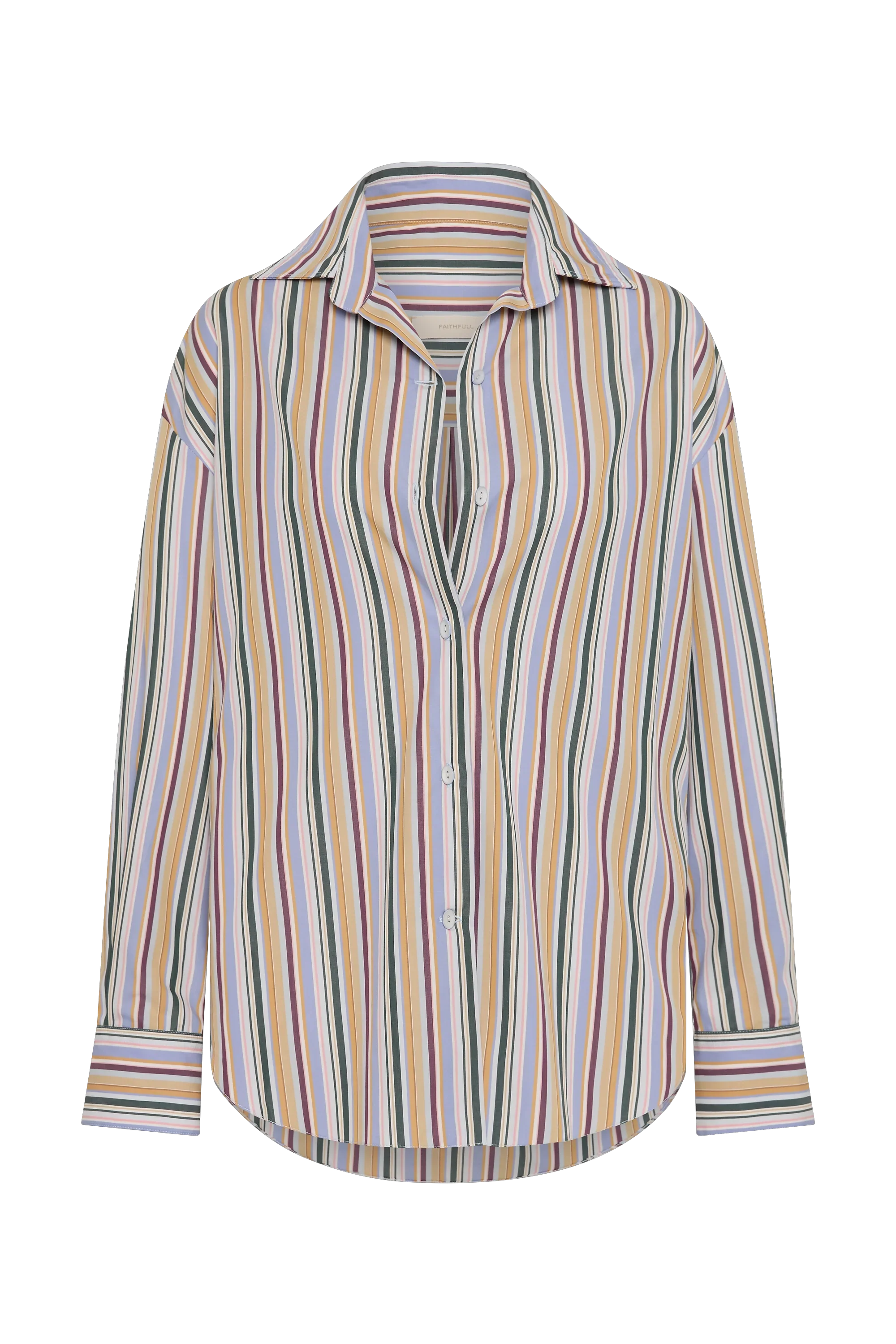Faithfull - En Vau Oversized Shirt Sifnos Stripe - Final Sale - Image 7