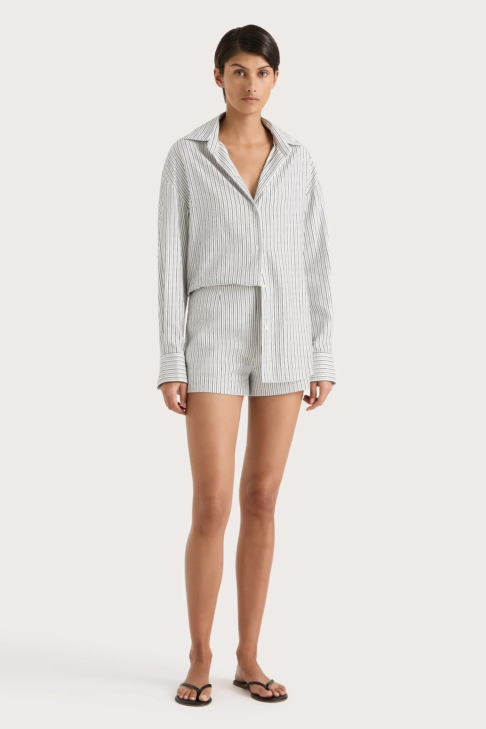 Faithfull - En Vau Shirt Navy Stripe - Final Sale