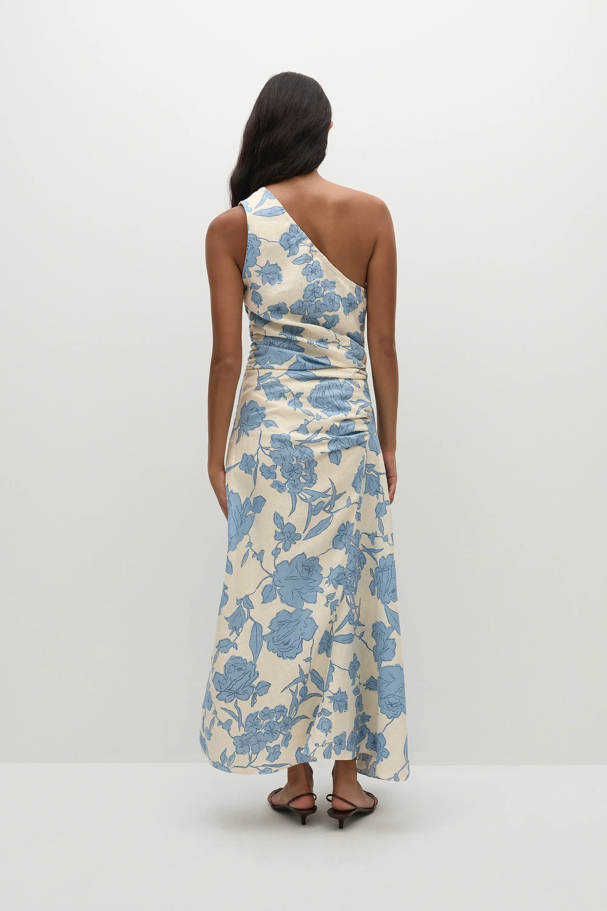 Faithfull - Euna Midi Dress Oline Floral - Image 4
