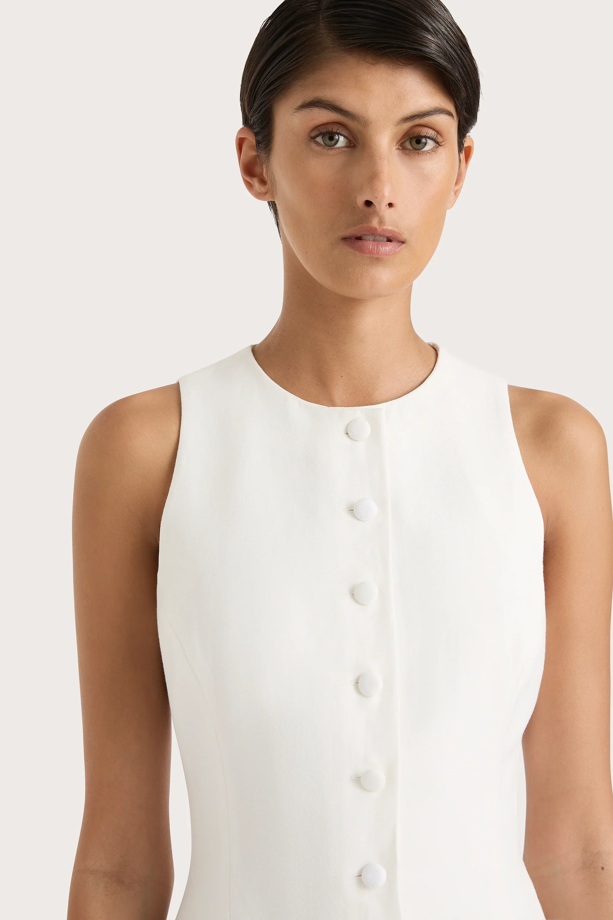 Faithfull - Eveline Mini Dress White - Final Sale - Image 3