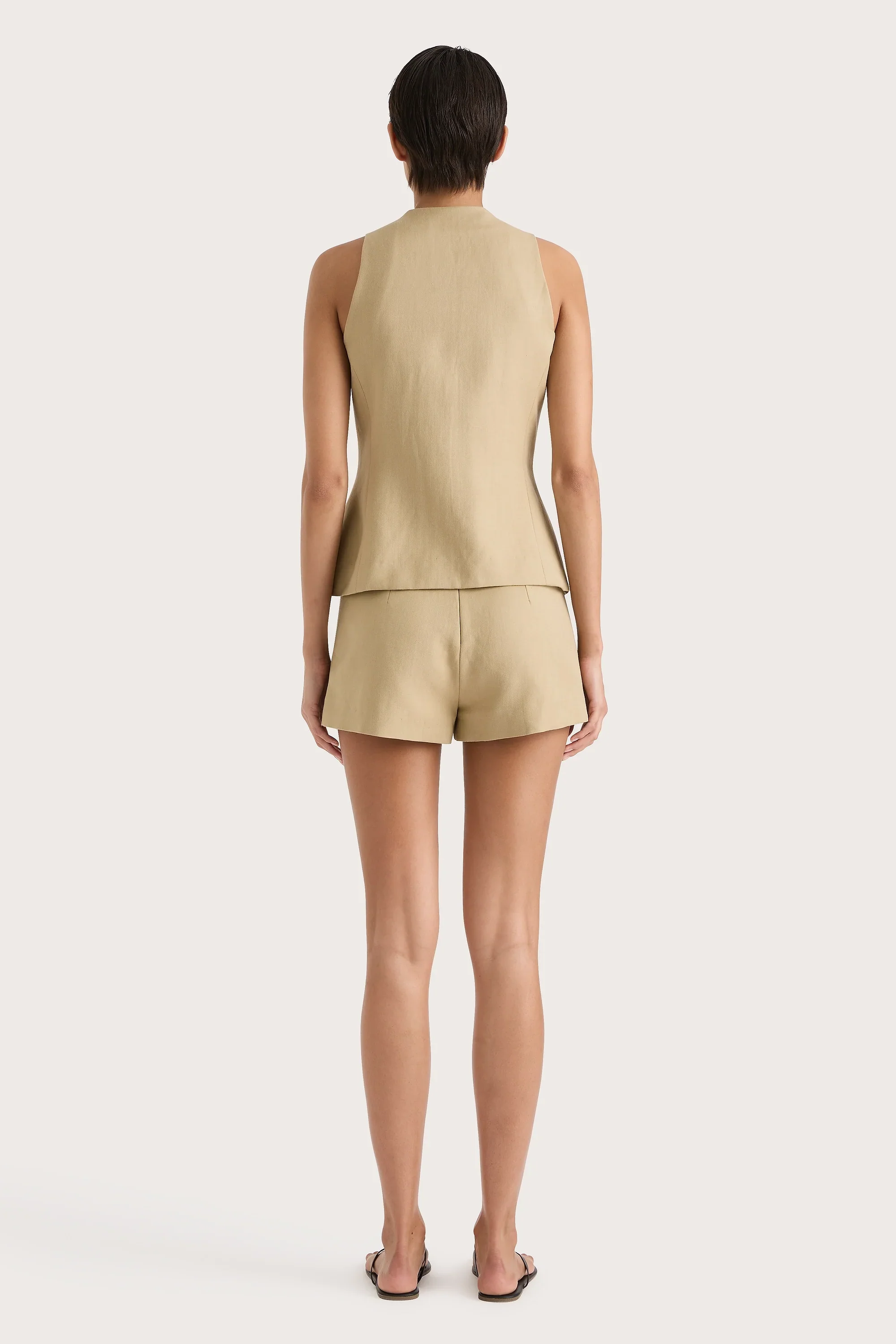 Faithfull - Eveline Vest Caramel - Final Sale - Image 6