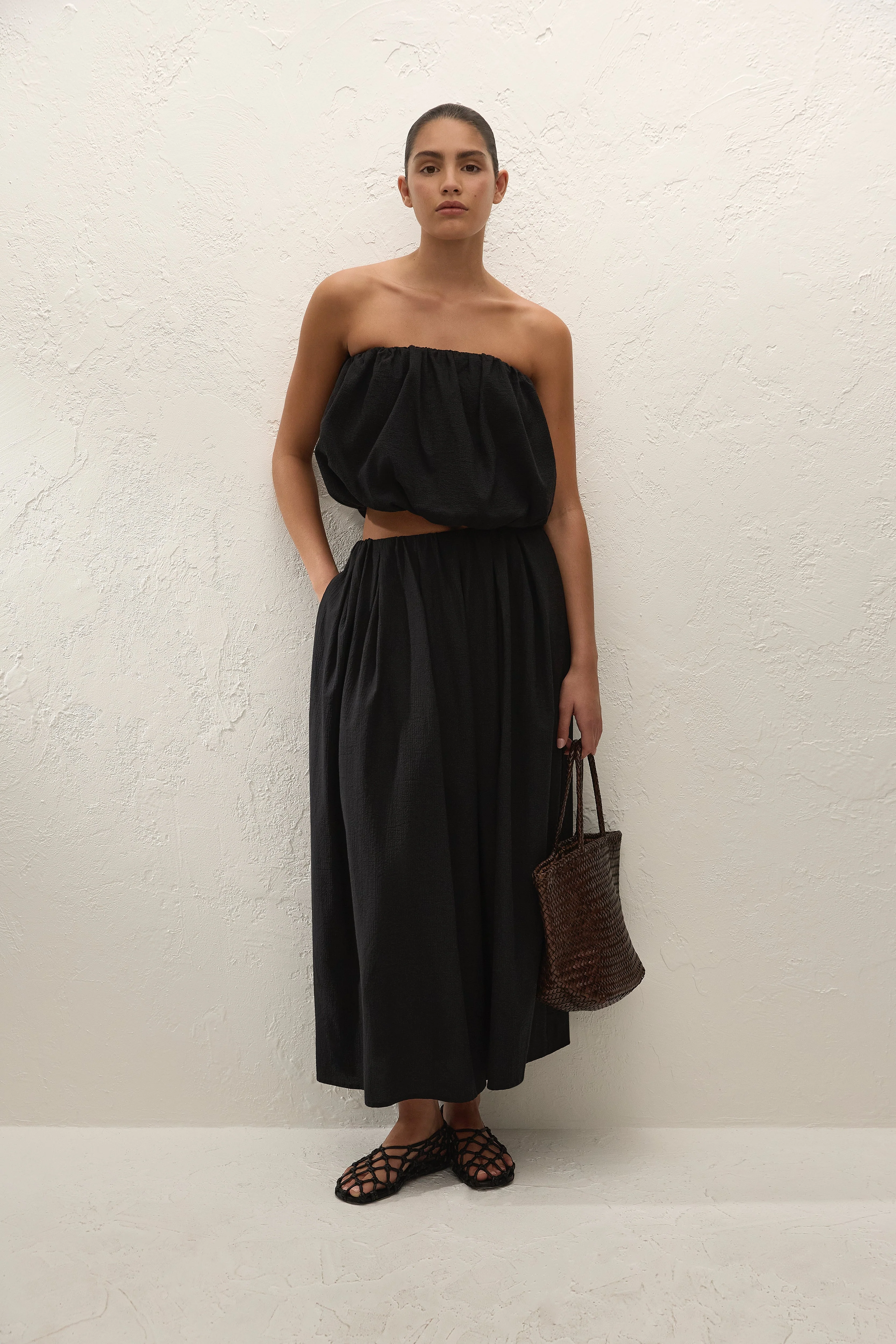 Faithfull - Astrid Skirt Black - Image 3