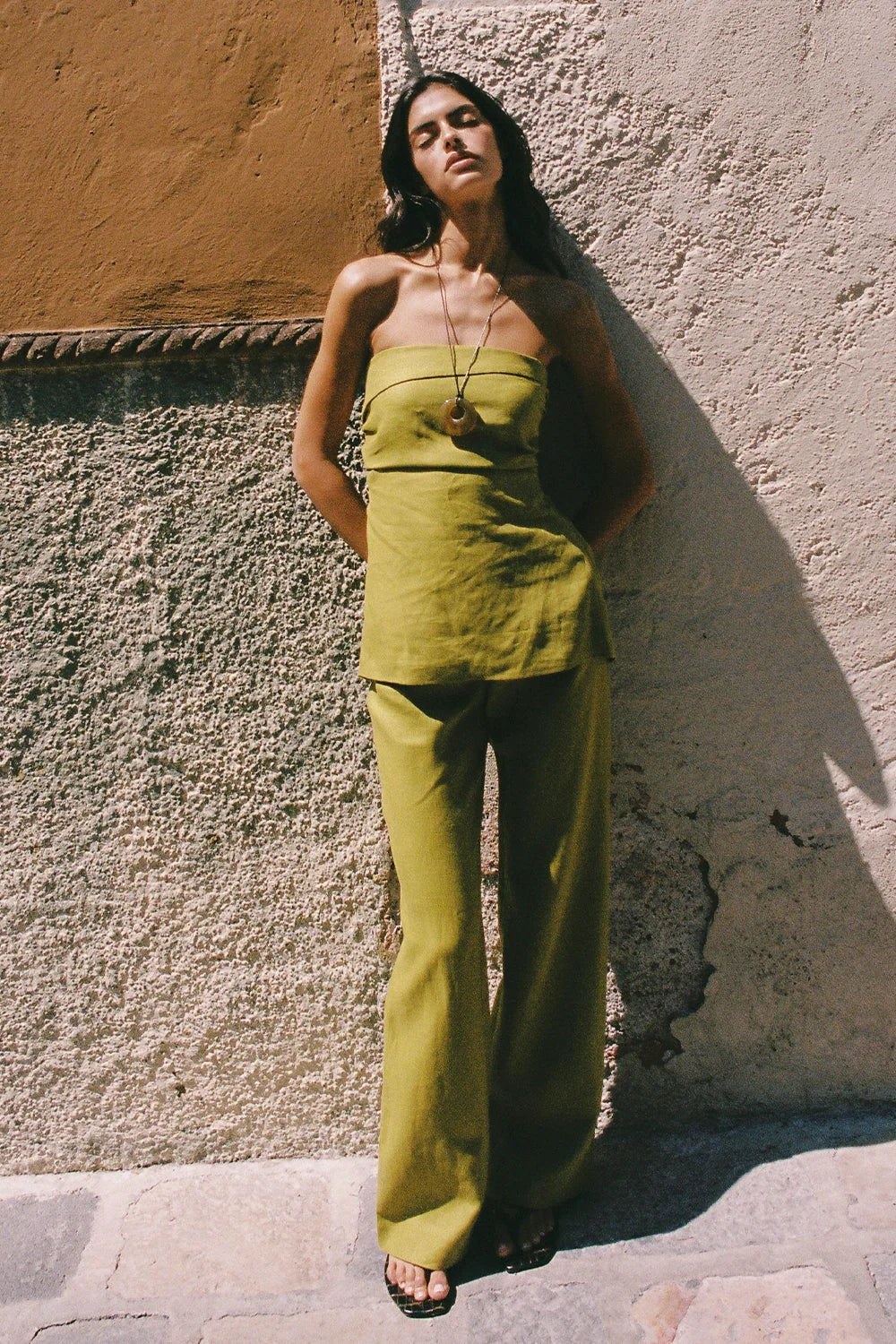 Faithfull - Caen Top Olive - Image 2