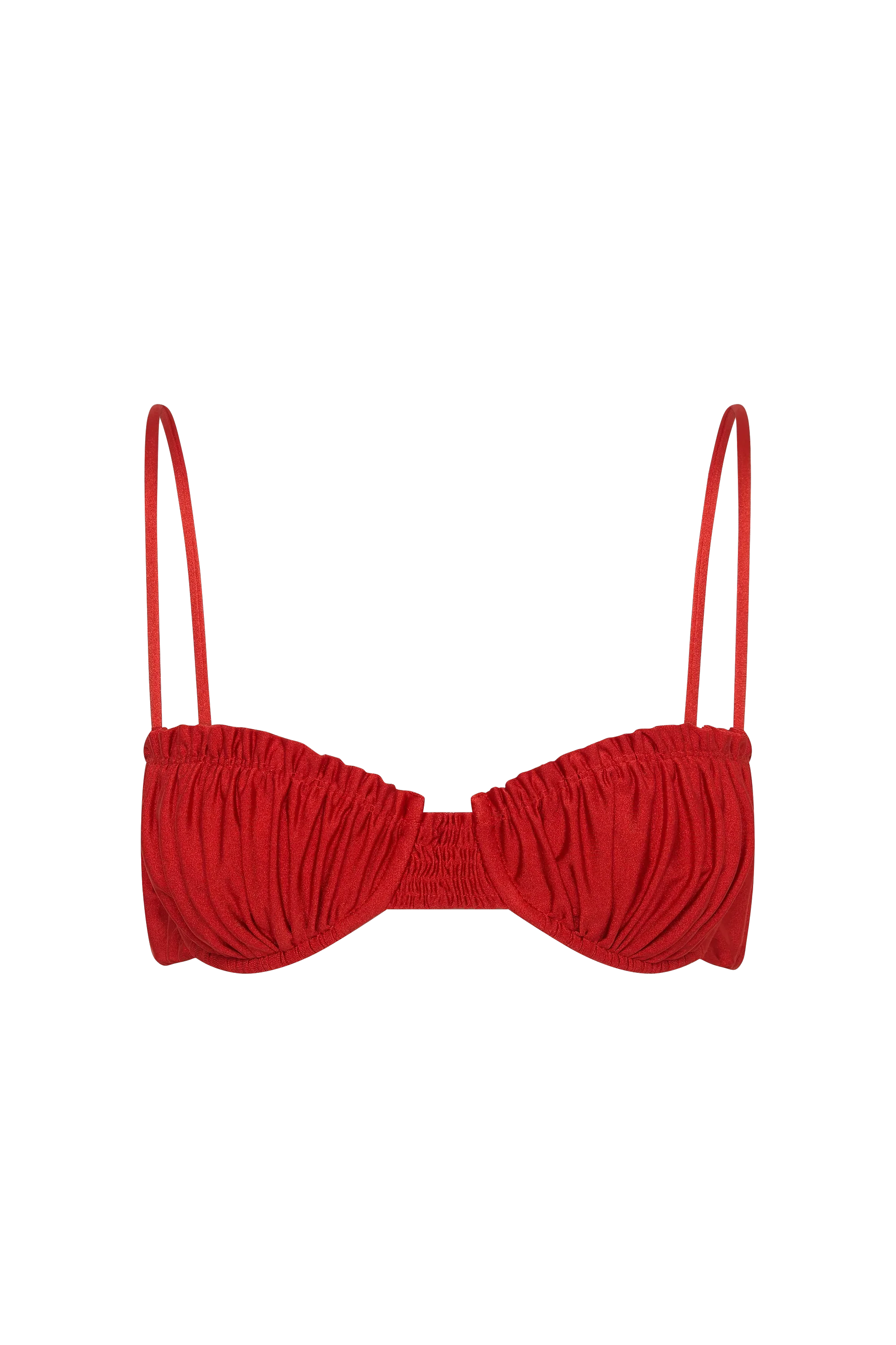 Faithfull - Esterel Bikini Top Scarlet - Image 6