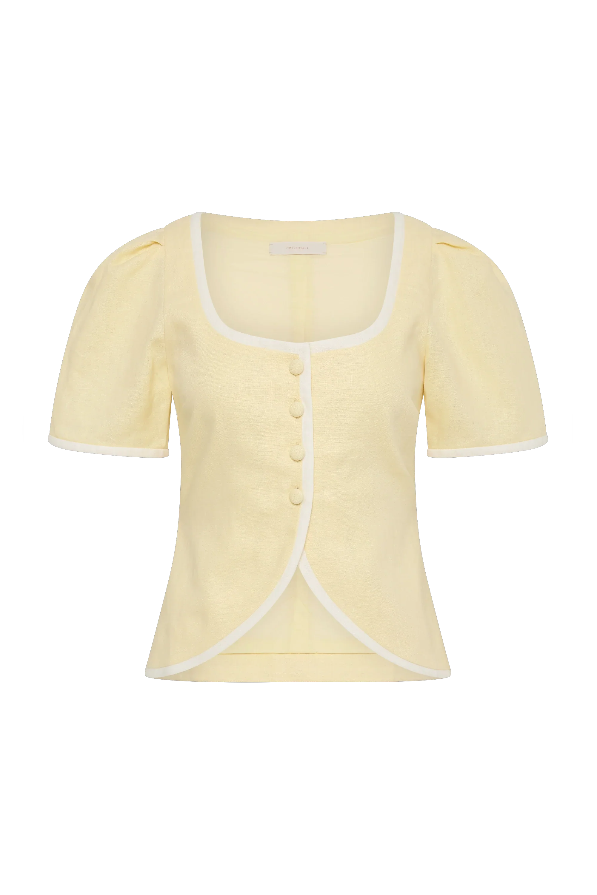 Faithfull - Madeleine Top Butter - Image 6