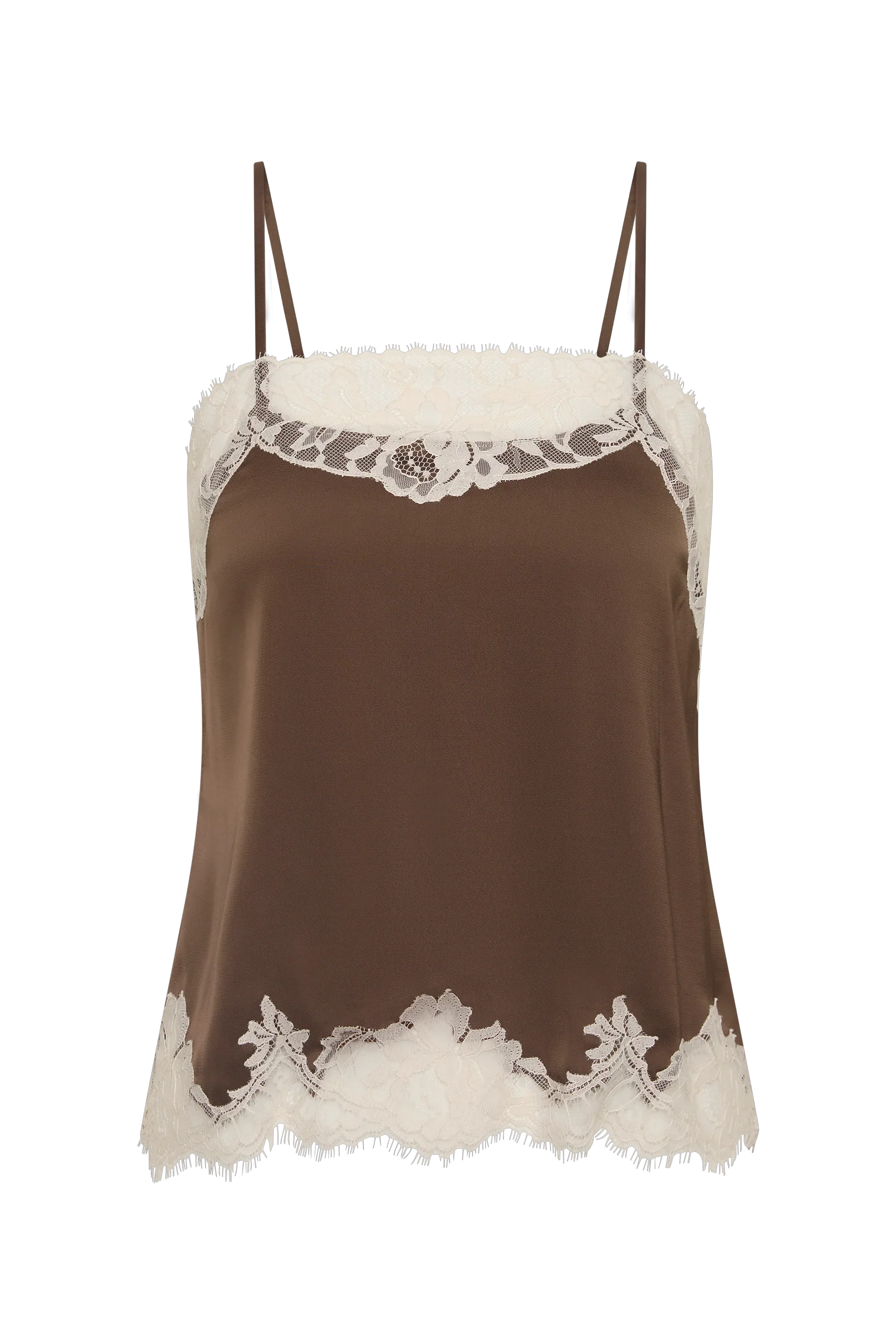 Faithfull - Marisol Top Chocolate Lace - Image 6