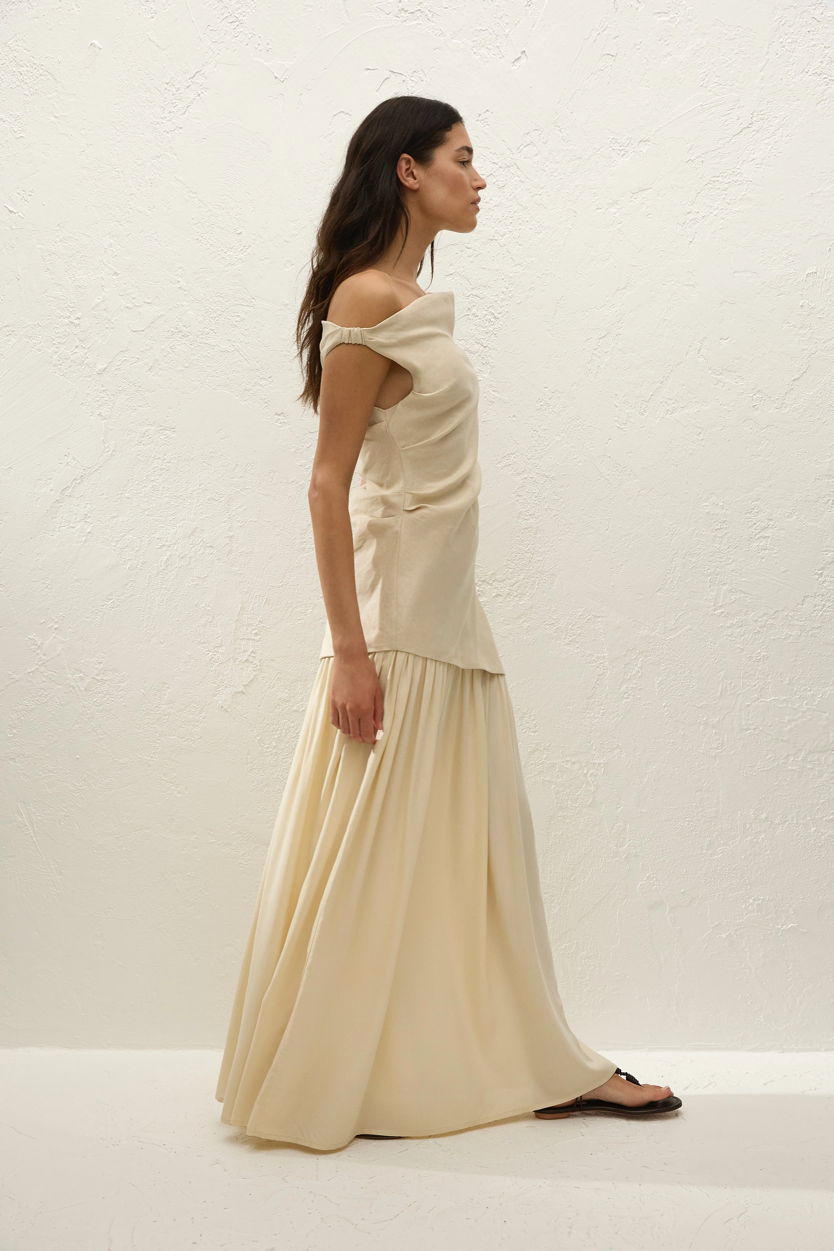 Faithfull - Roma Maxi Dress Panna - Image 4
