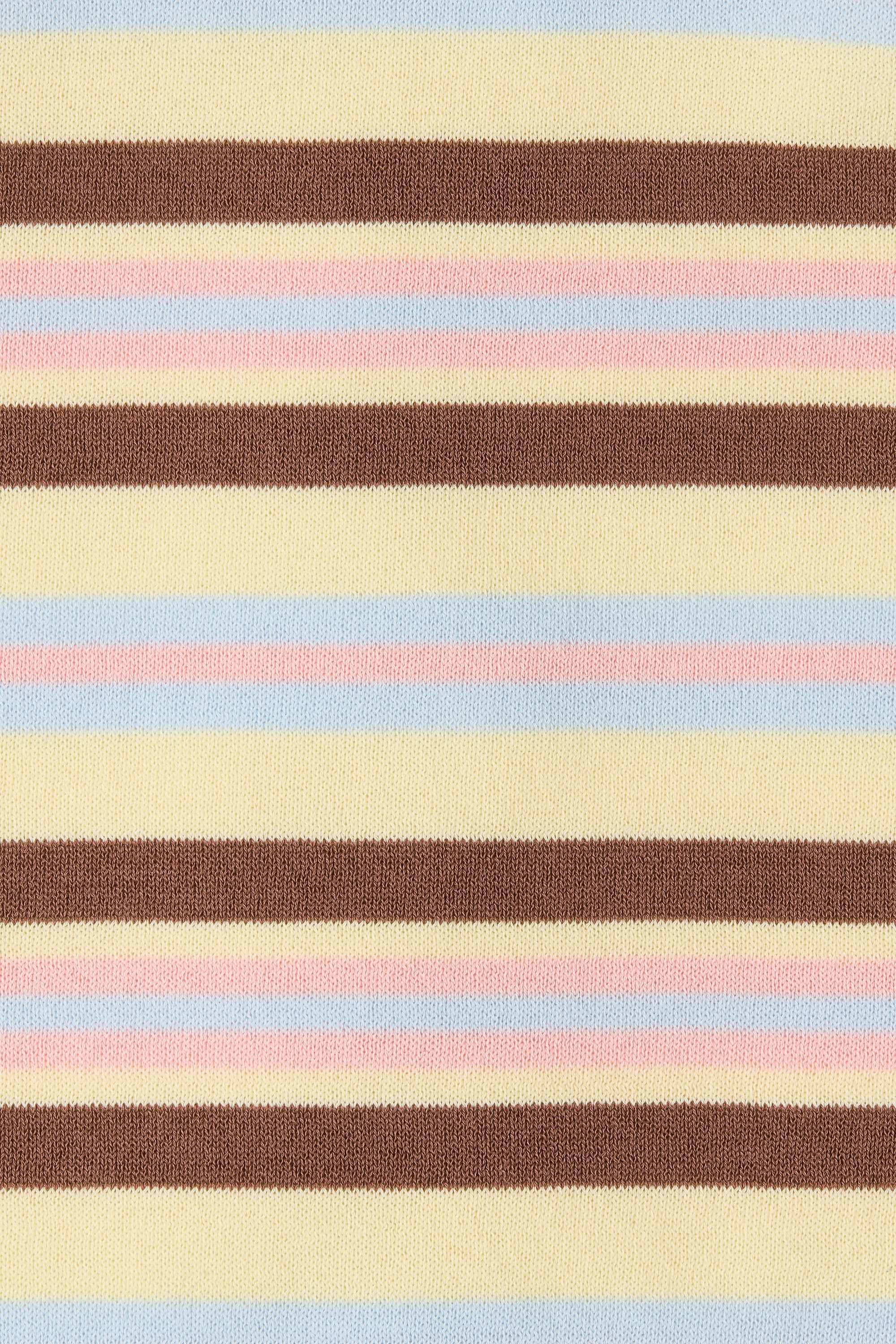 Faithfull - Sable Polo Shirt Breton Stripe Petal - Image 5