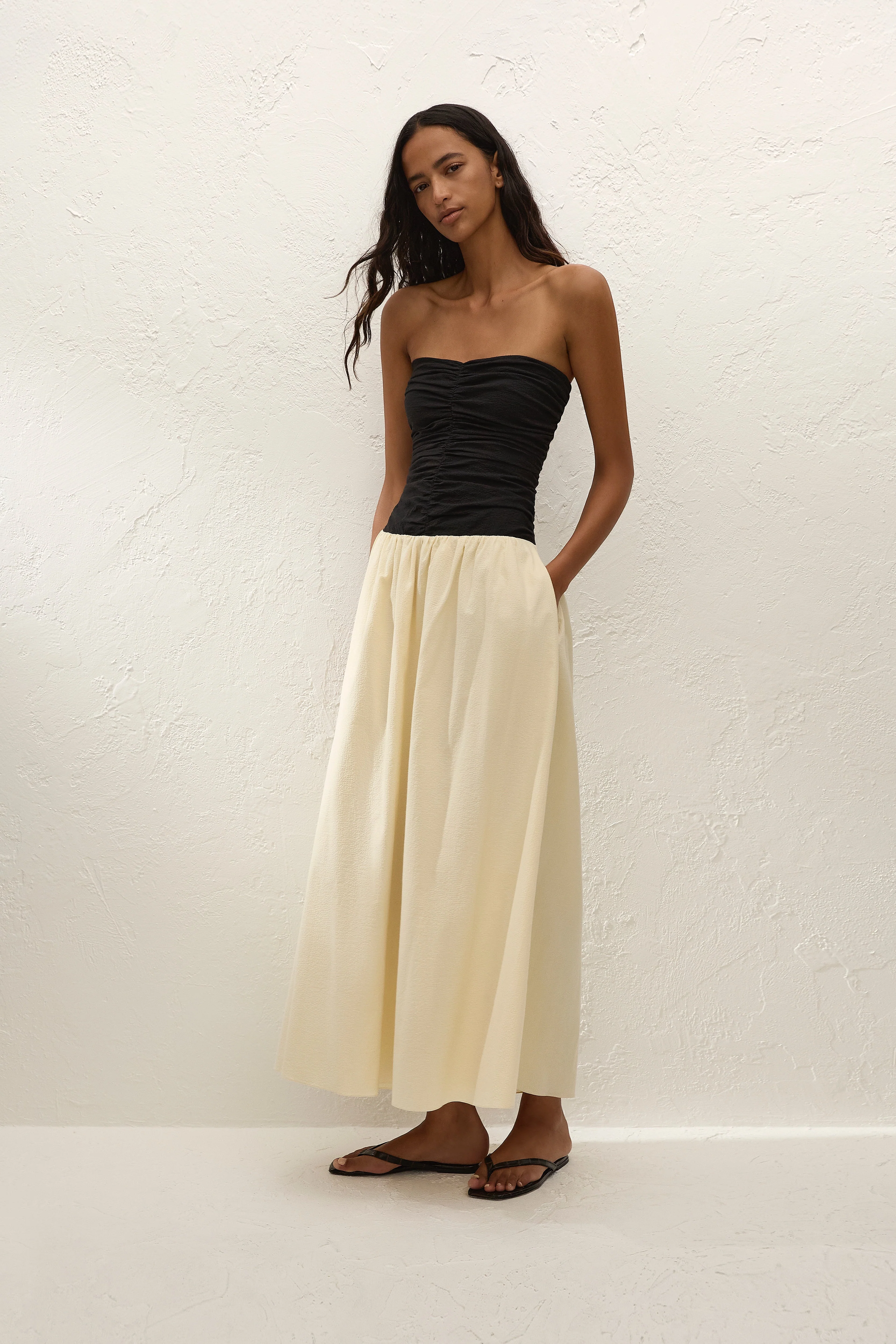 Faithfull - Sant Roc Maxi Dress Black Milk - Image 4